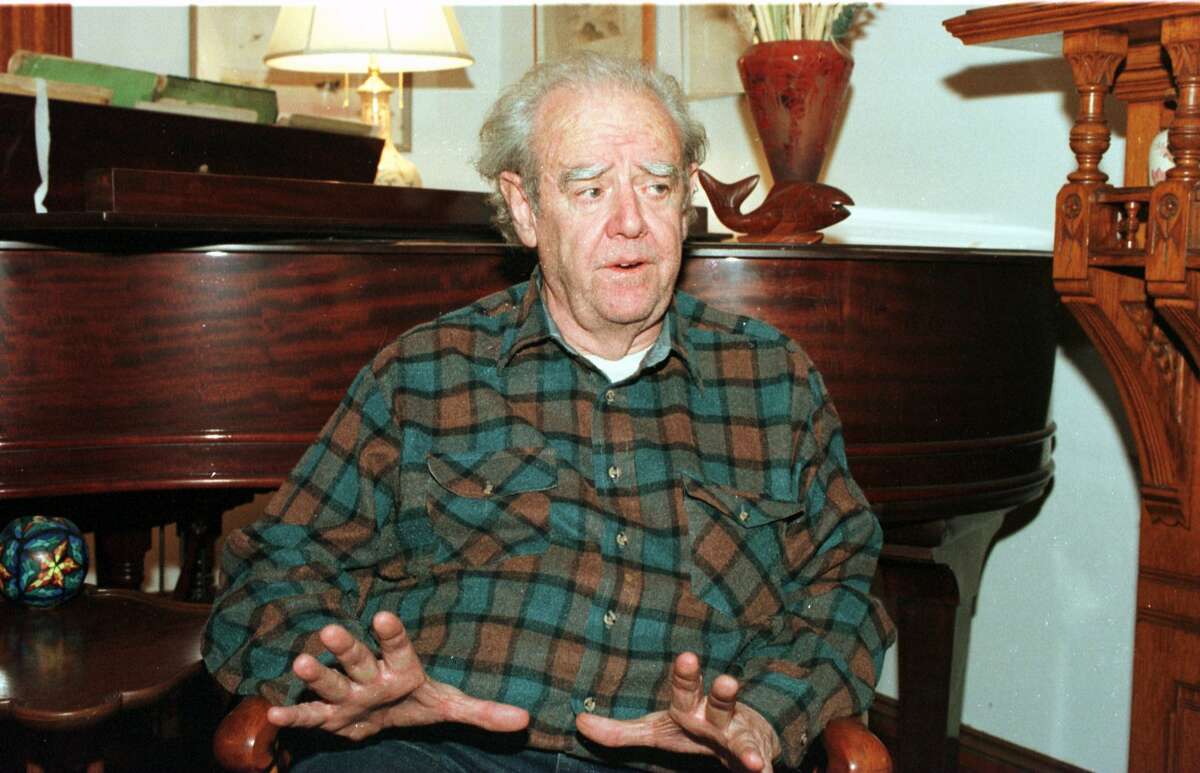 Harry Staley in the living room of his State Street home in Albany, N.Y., on Nov. 15, 1995. (Times Union Archive)