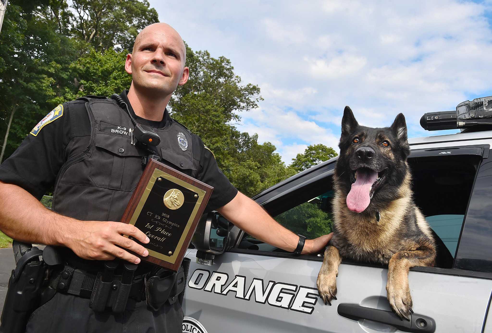 Orange police K9 is top dog at Connecticut Olympics Houston Chronicle