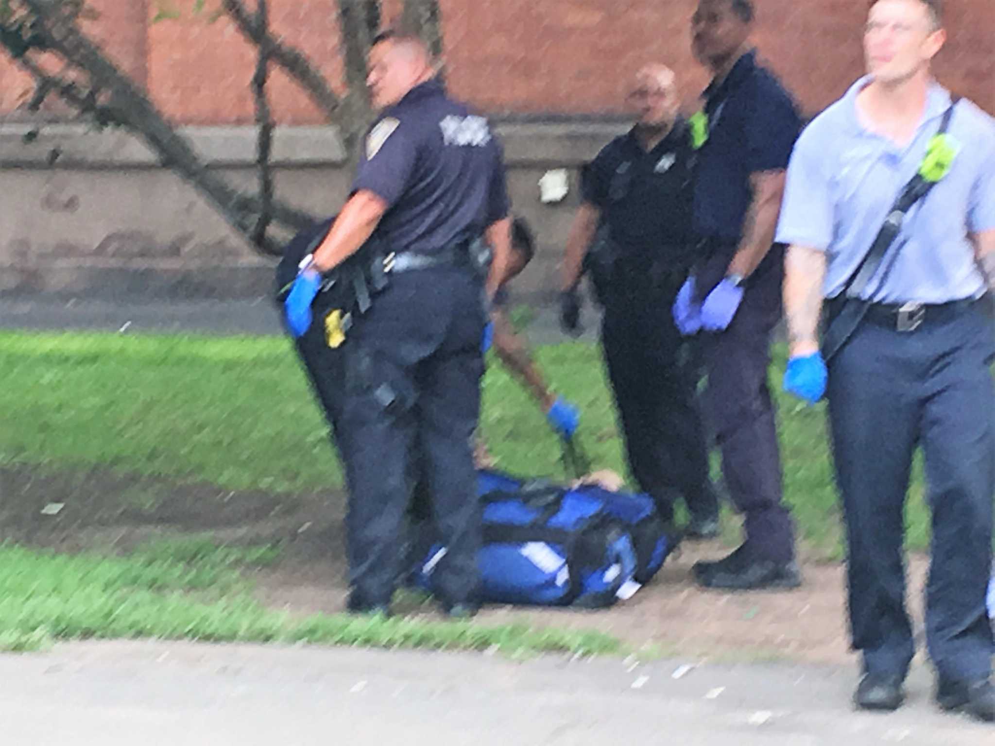 Crews on scene of multiple reported overdoses on the New Haven Green - New Haven...