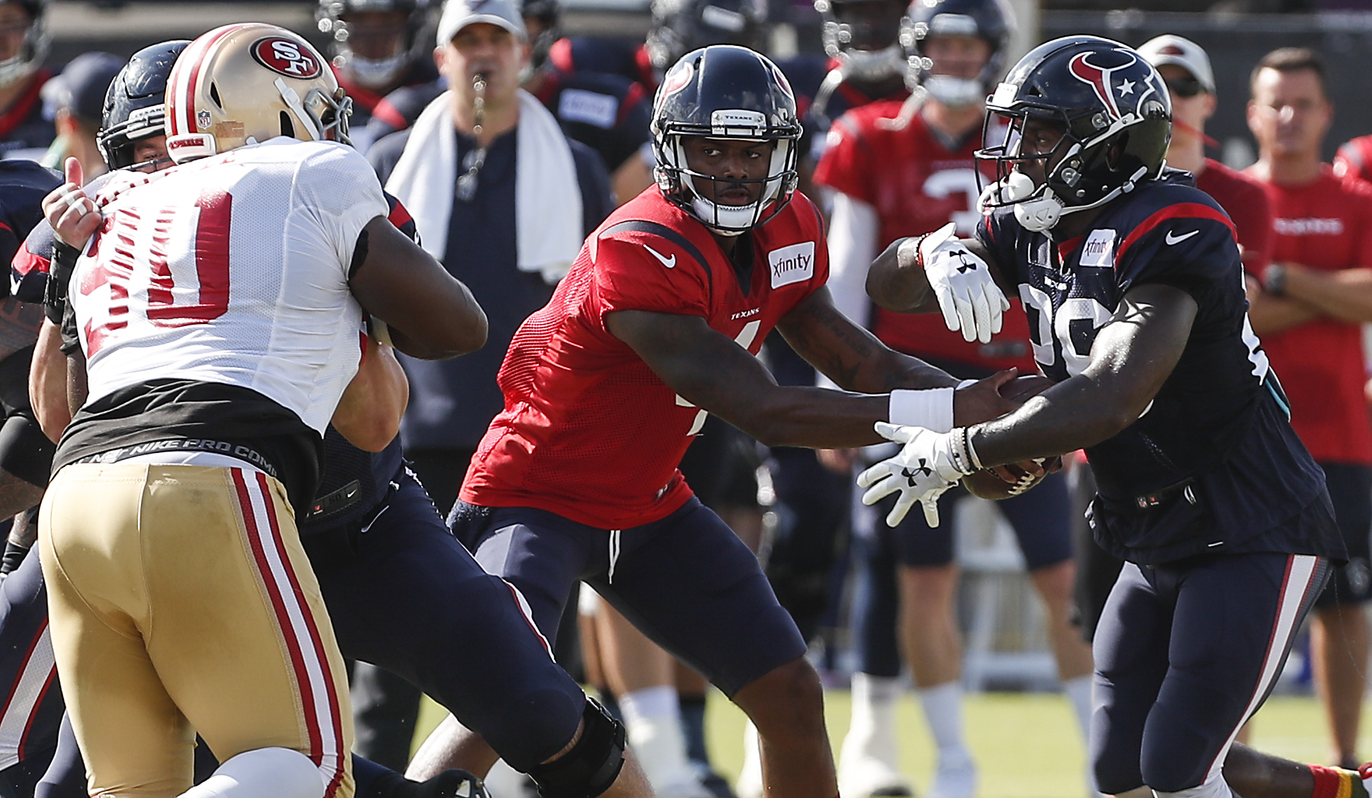 Aug. 15 Texans49ers joint practice