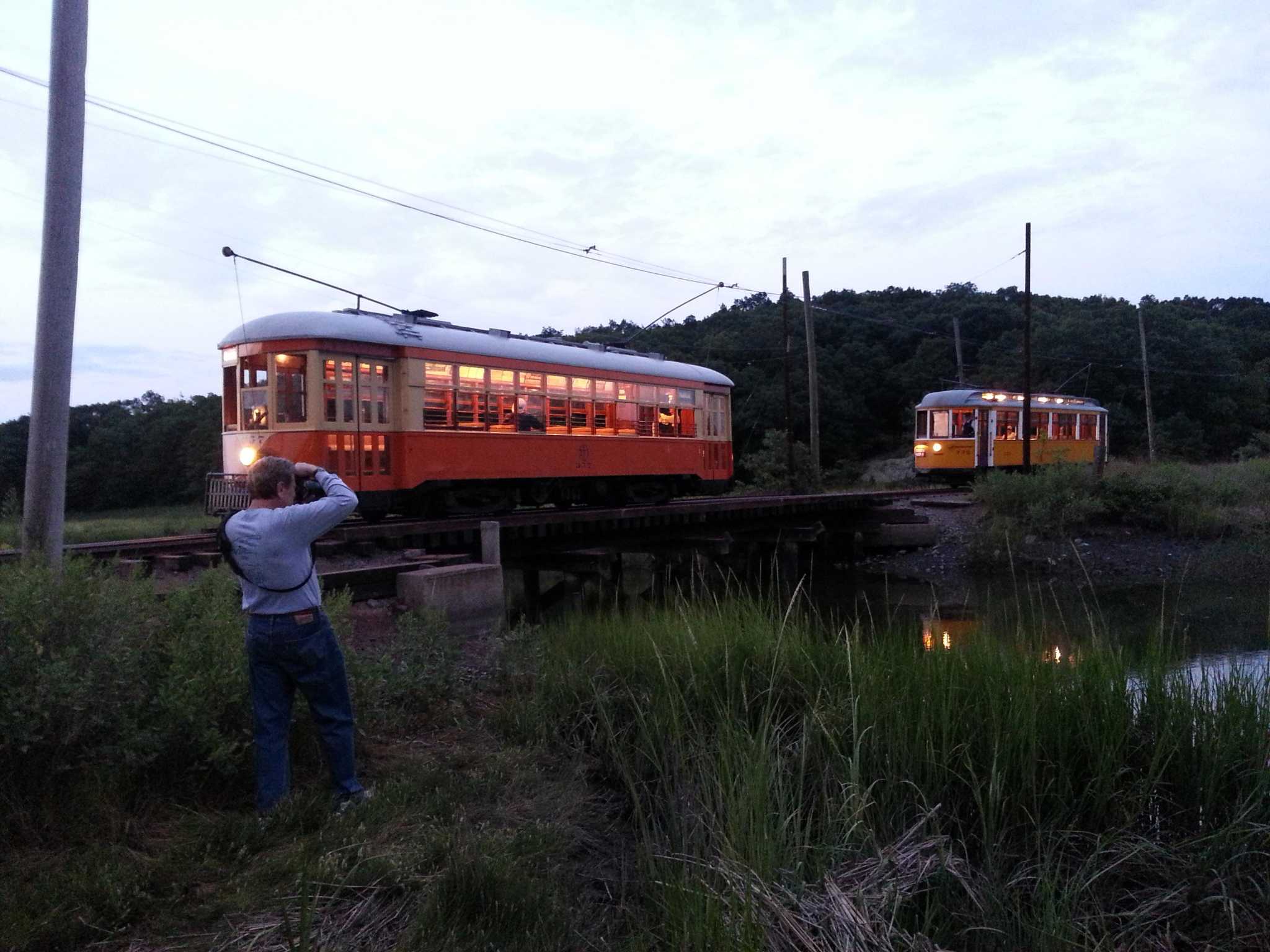 Photographers invited to shoot vintage trolley cars at Shore Line