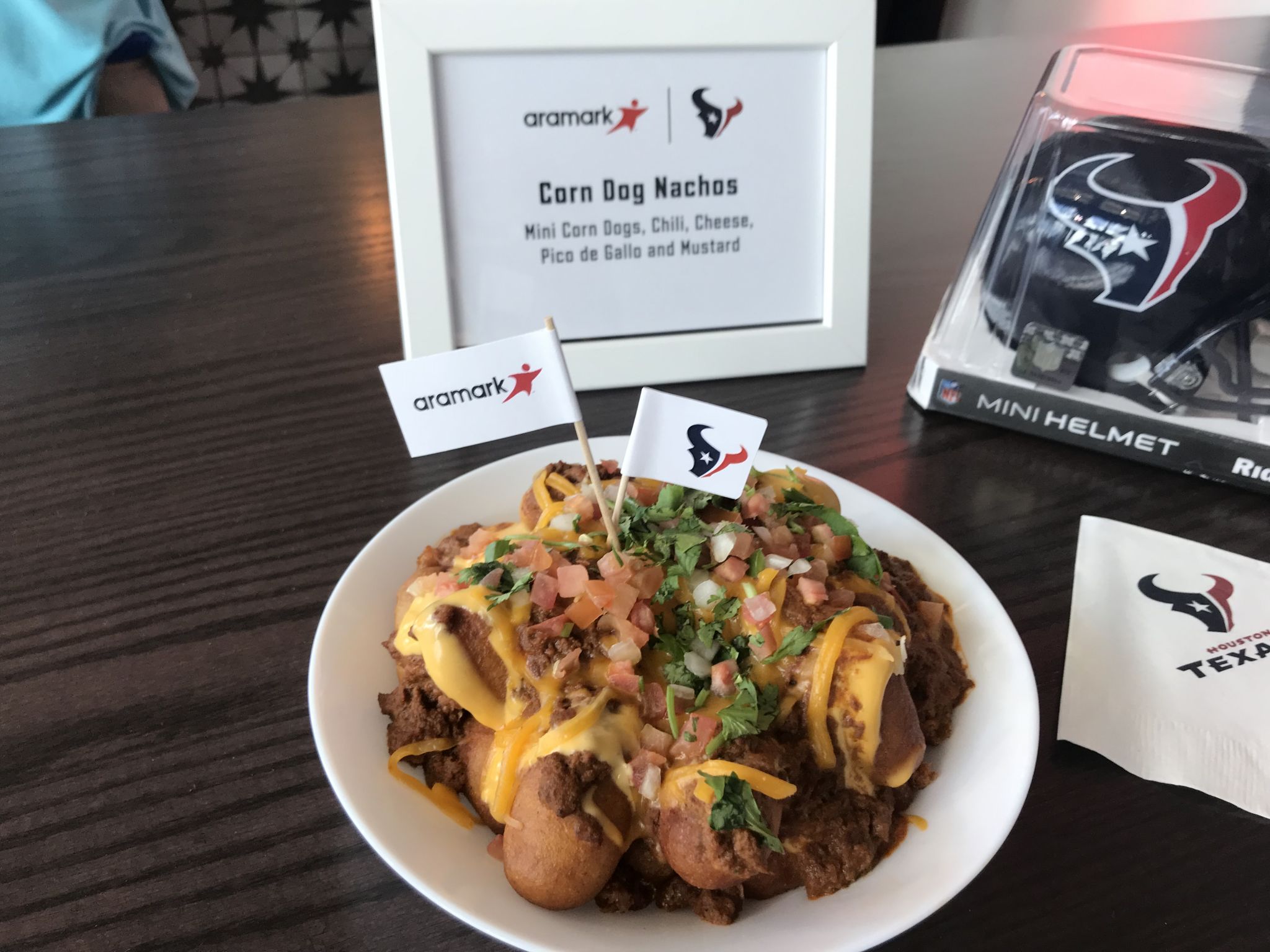 Houston Texans unveil new NRG Stadium food menu just in time for Sunday's  home opener game against the Indianapolis Colts - ABC13 Houston