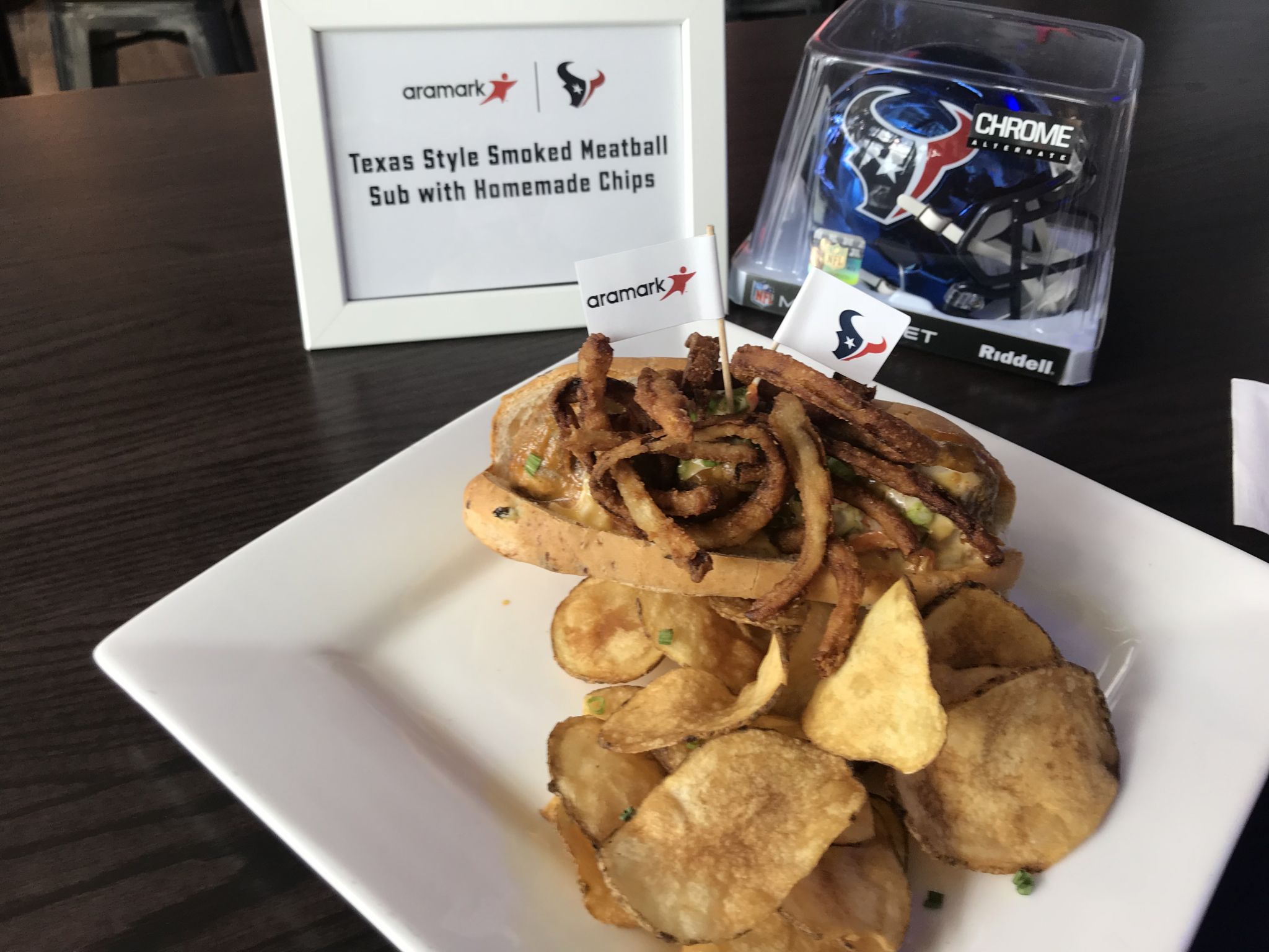 Texans' new concession menu items at NRG: Hot Cheeto chicken tender waffle  fries, burnt ends tater tot nachos