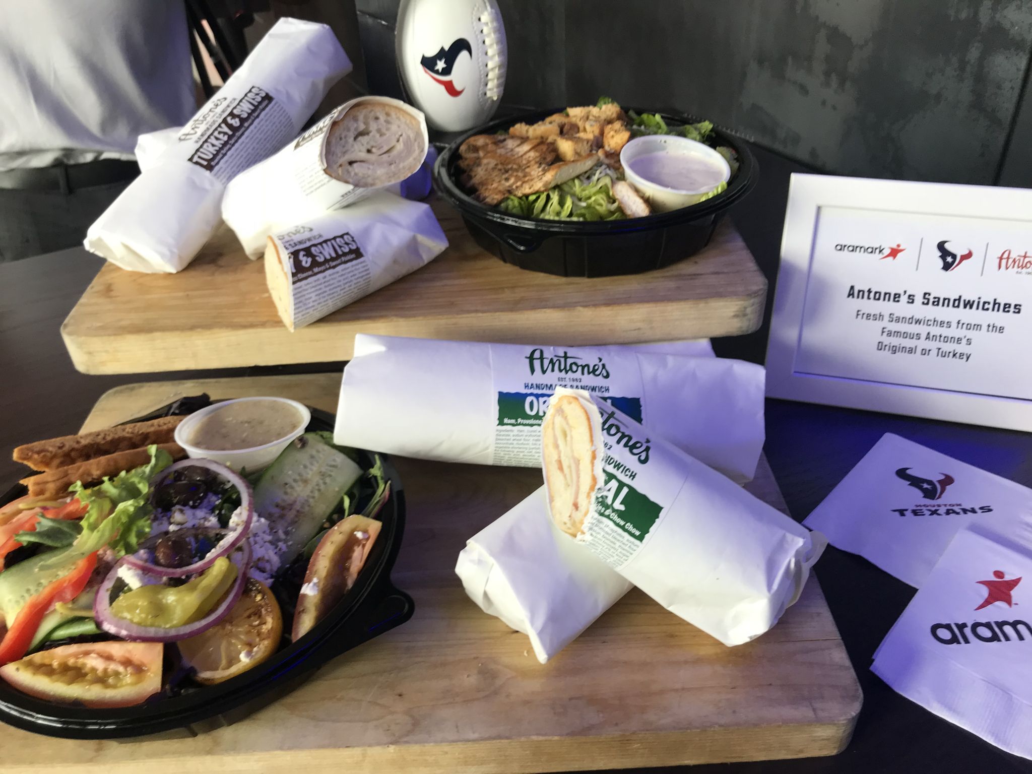 Houston Texans debut new food, offerings for 2019 at NRG Stadium