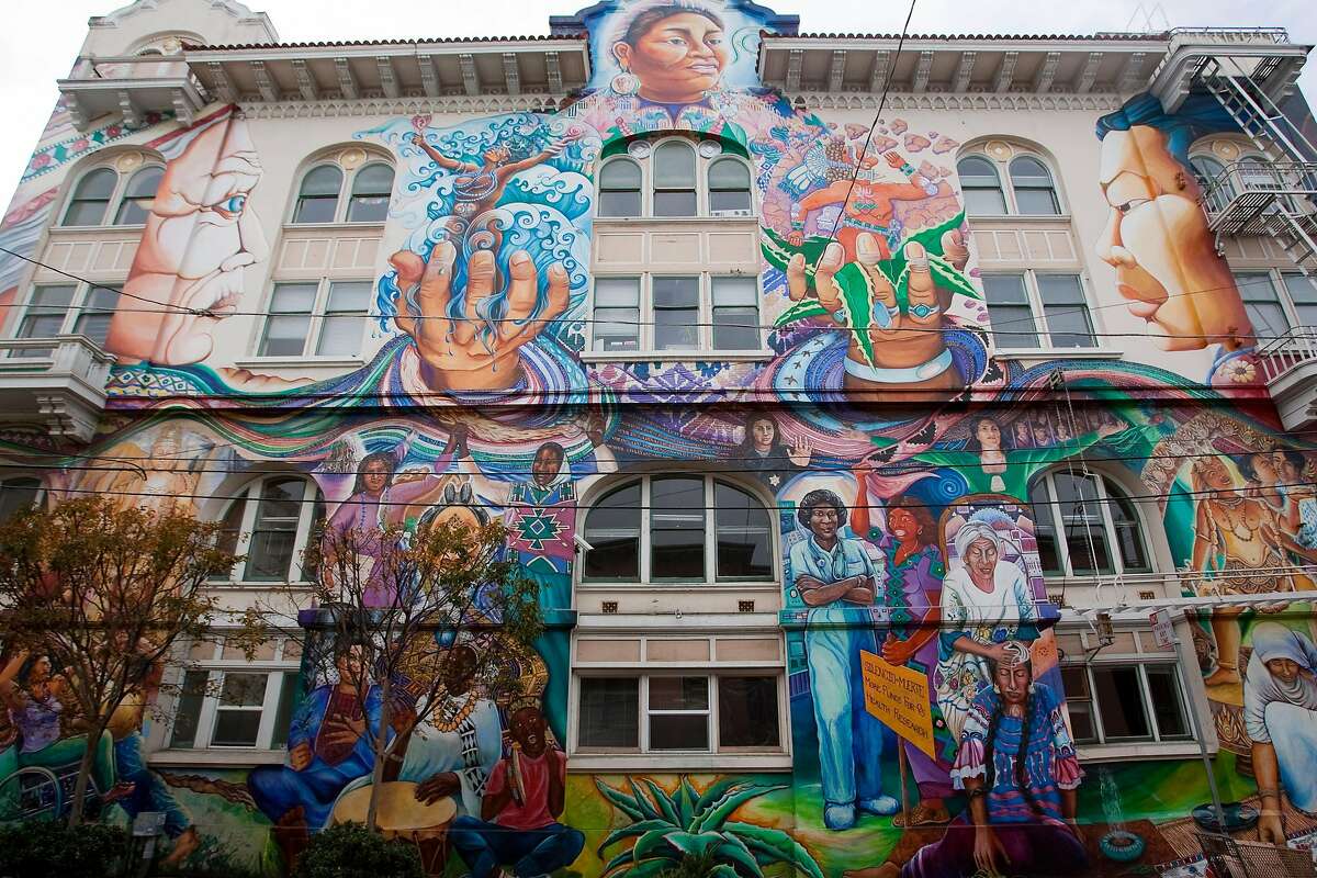 The Women's Building in the Mission District on December 19, 2010 in San Francisco, Calif. Photograph by David Paul Morris