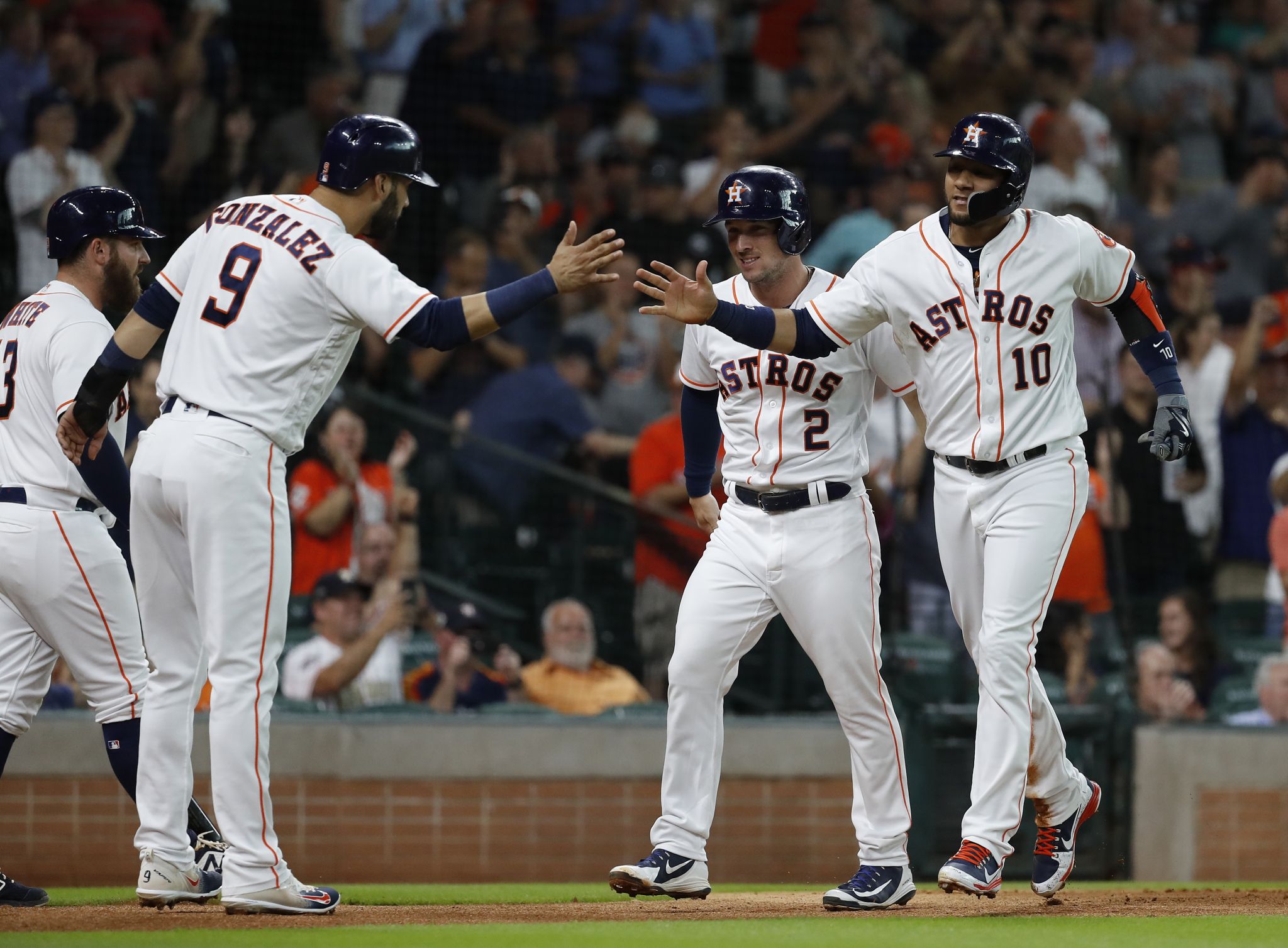 Aug. 15: Astros 12, Rockies 1