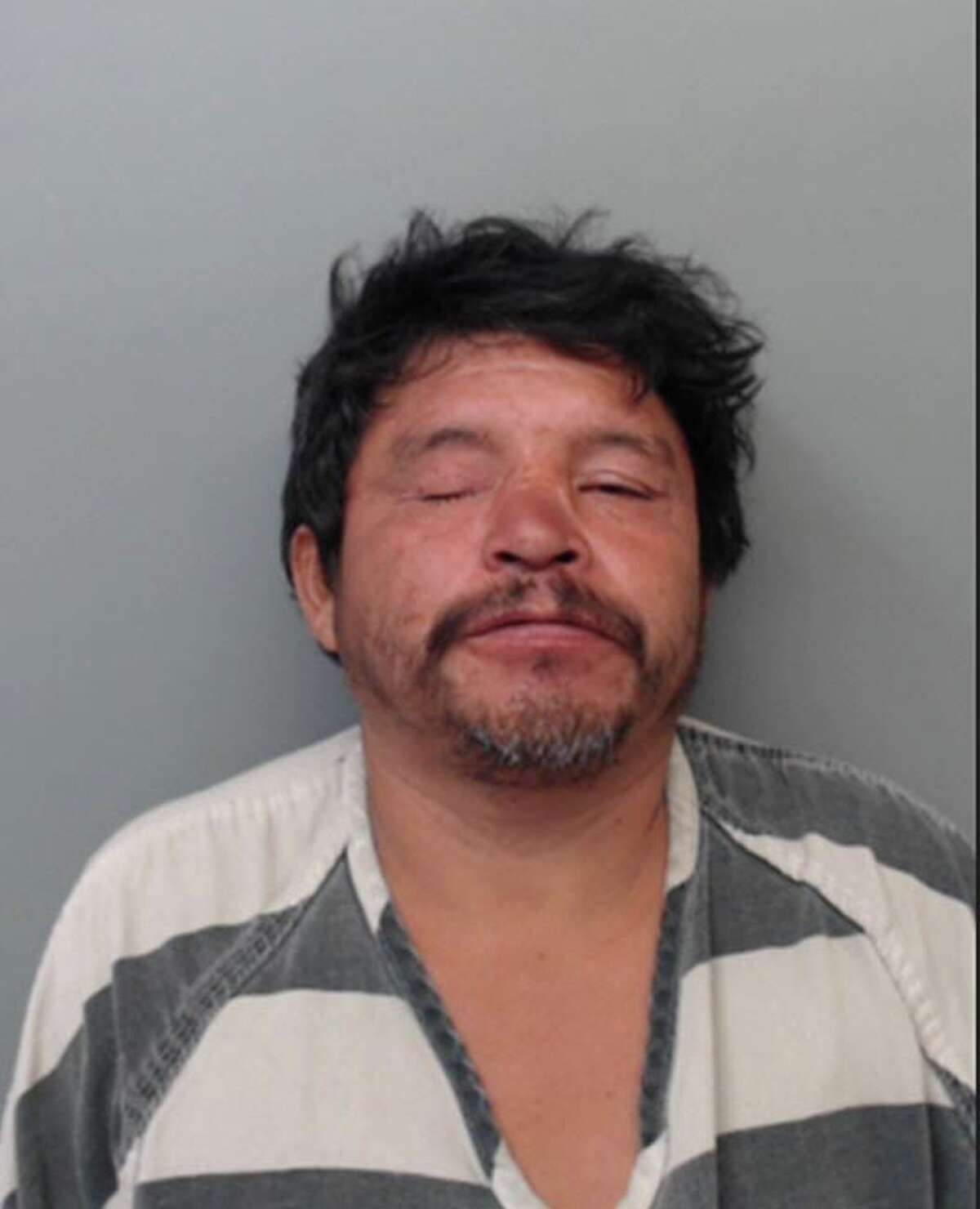 Raul Mendoza, 46, was charged with assault, family violence and aggravated assault with a knife or cutting instrument.