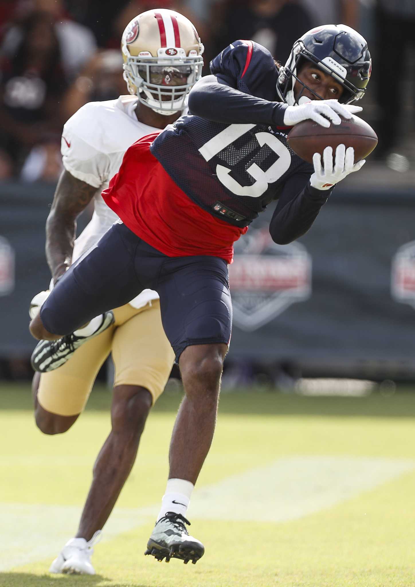 August 18, 2018: Houston Texans wide receiver Braxton Miller (13