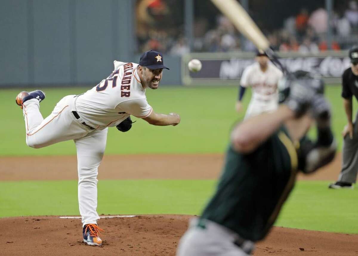 The A’s drove Astros starter Justin Verlander from a game on July 10 after 110 pitches and six innings.
