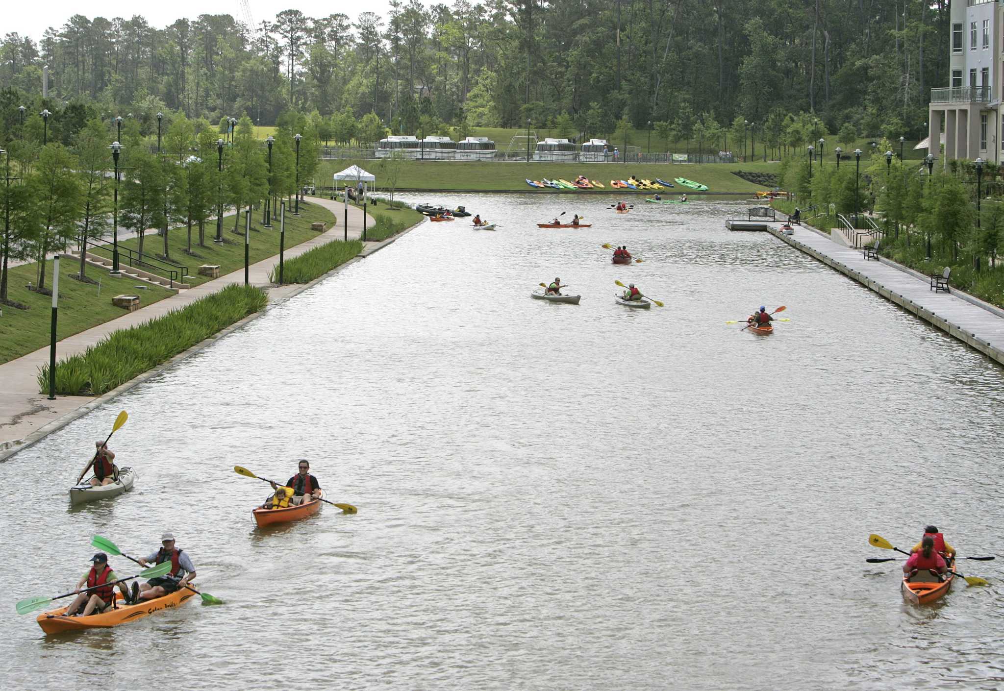 Riva Row Boat House provides residents visitors access to The