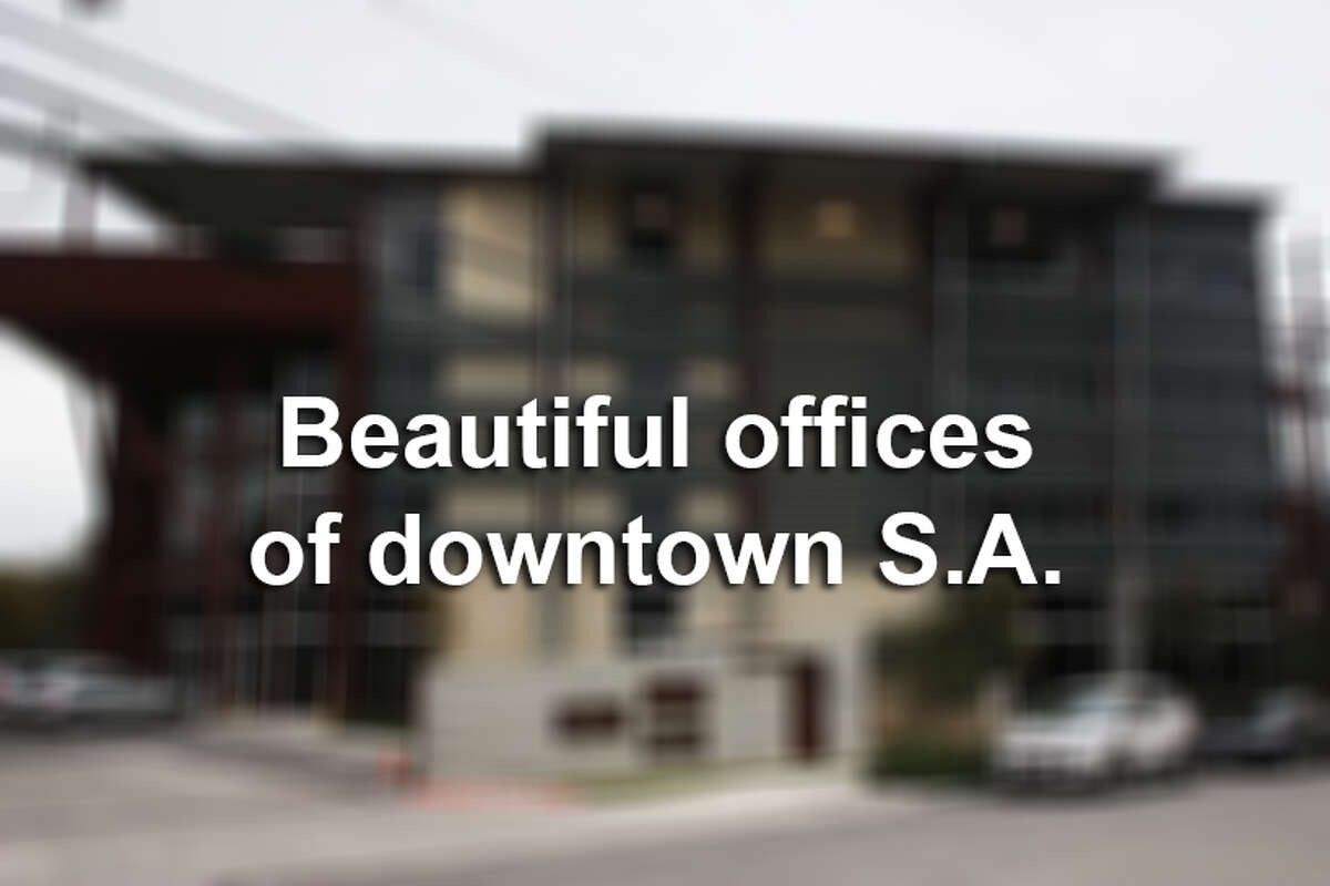 Downtown building boasts beautiful office space.