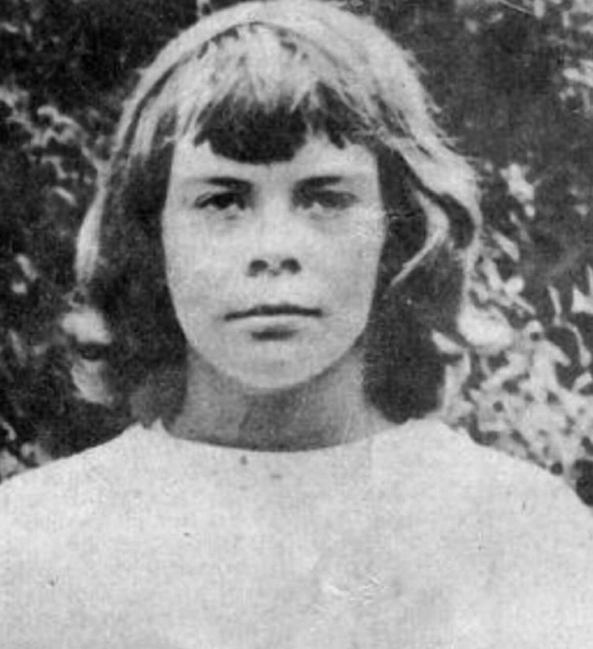 The disappearance of Connie Smith in 1956 remains unsolved to this day. Above, a detail of a photo was shown of 10-year-old Connie Smith, who disappeared July 16, 1952, and was not seen since. Smith had been a summer camper at Camp Sloane at 124 Indian Mountain Road in Lakeville. A former Wyoming Governor’s granddaughter, Smith was last seen at the intersection of Route 44 and Belgo Road after she decided to walk to Lakeville from the camp.