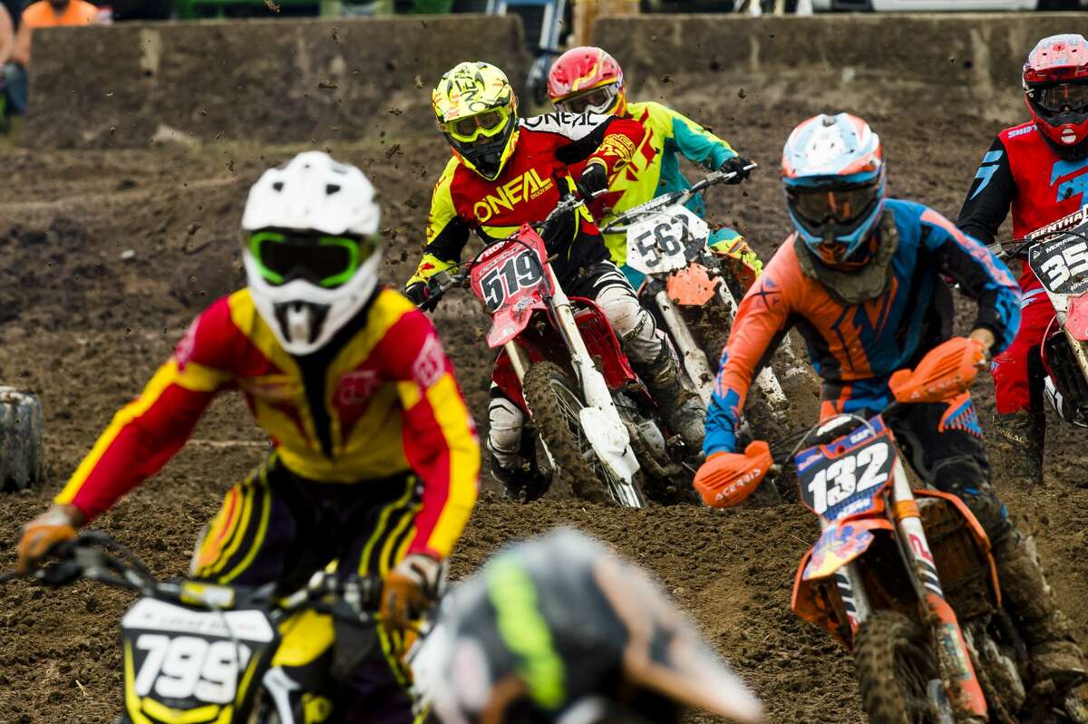 Supercross rally during Midland County Fair Aug. 17, 2018