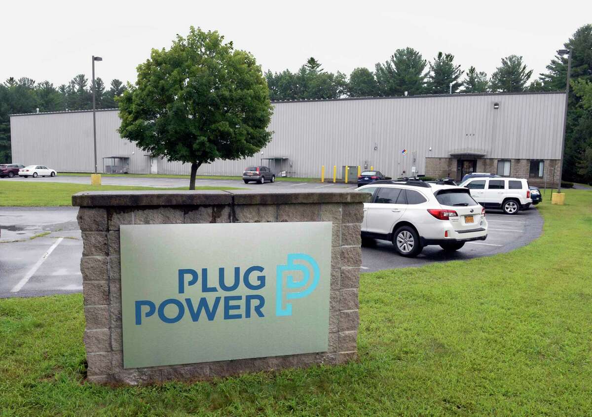 Plug Power's new warehouse and fuel cells assembly facility Friday August 17, 2018 in Clifton Park, NY. (John Carl D'Annibale/Times Union)