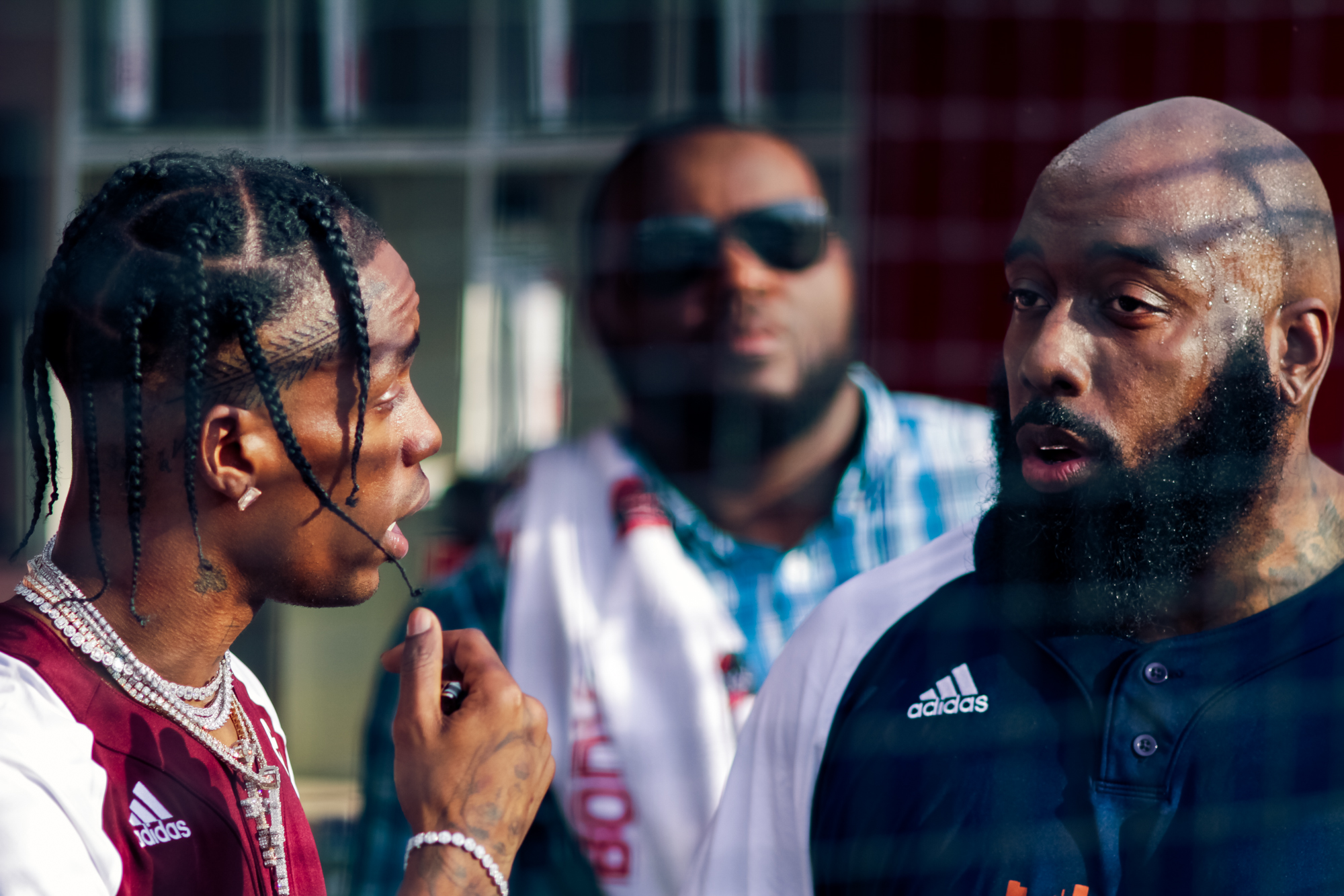 James Harden & Russell Westbrook Reunite In Charity Game With Travis Scott  & Meek Mill 