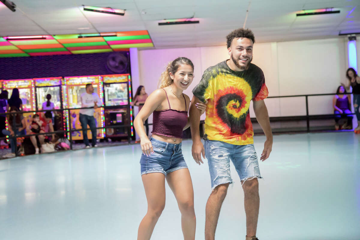 Families, kids and elite Jam Skaters showed off their skills to Hip Hop, R&B and Old School music at Skateland West.