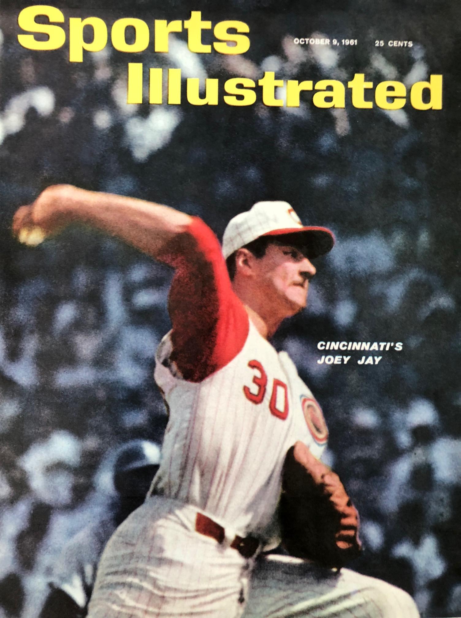 Joey Jay, 1961 Reds' All-Star, became the Reds' first 20-game