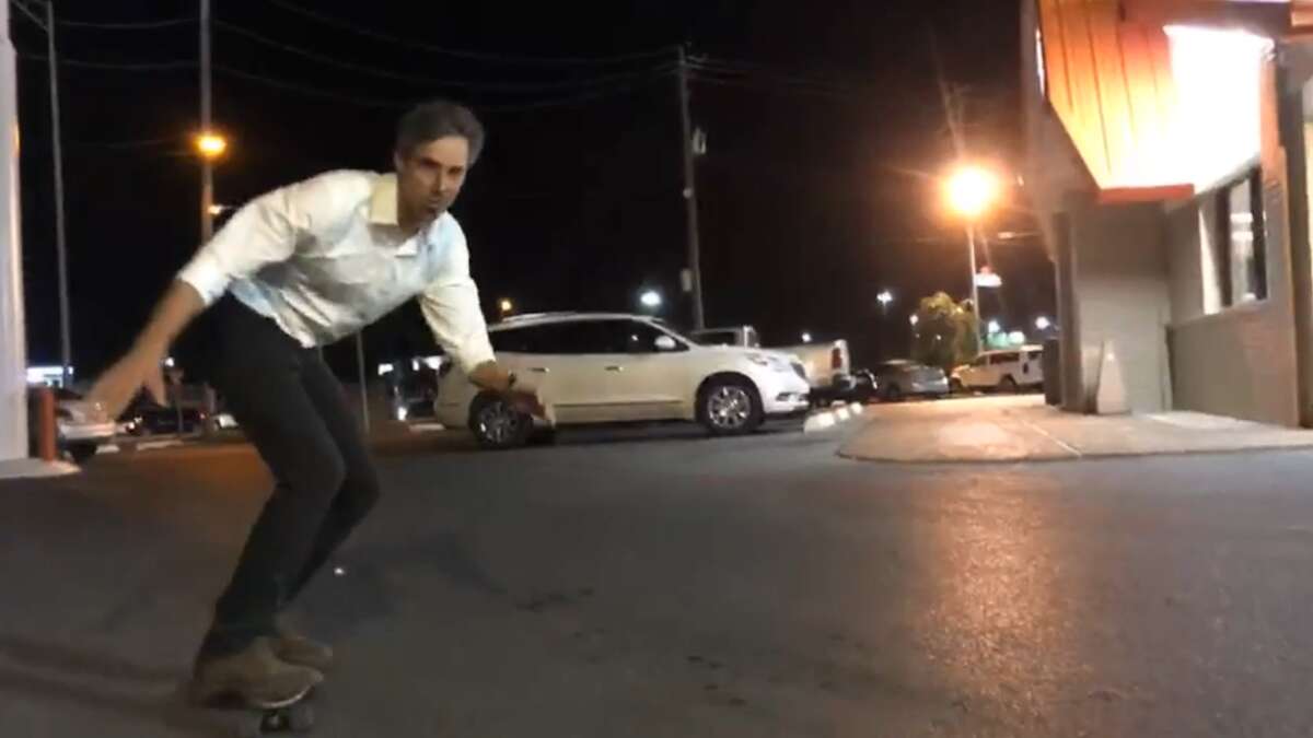 Texas races to watch Beto O'Rourke skating outside a Texas Whataburger on August 18, 2018. >>> See the closest races unfolding in Texas this election cycle.