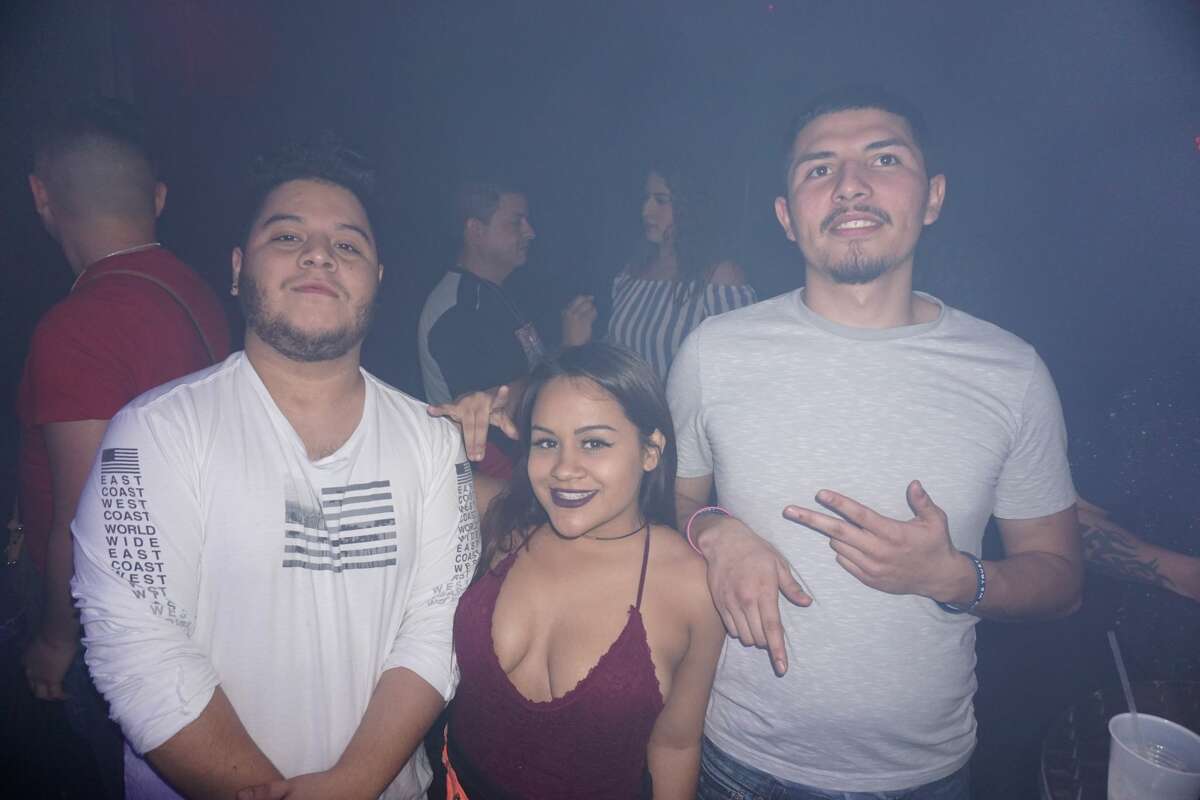 Ruben Soto, Maddie Vilchez and Jorge Gonzalez at Club Vibe Friday, August 10, 2018