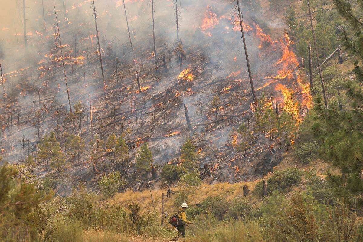 Wildfires Blazing Across Washington, Fire Risk High On Monday