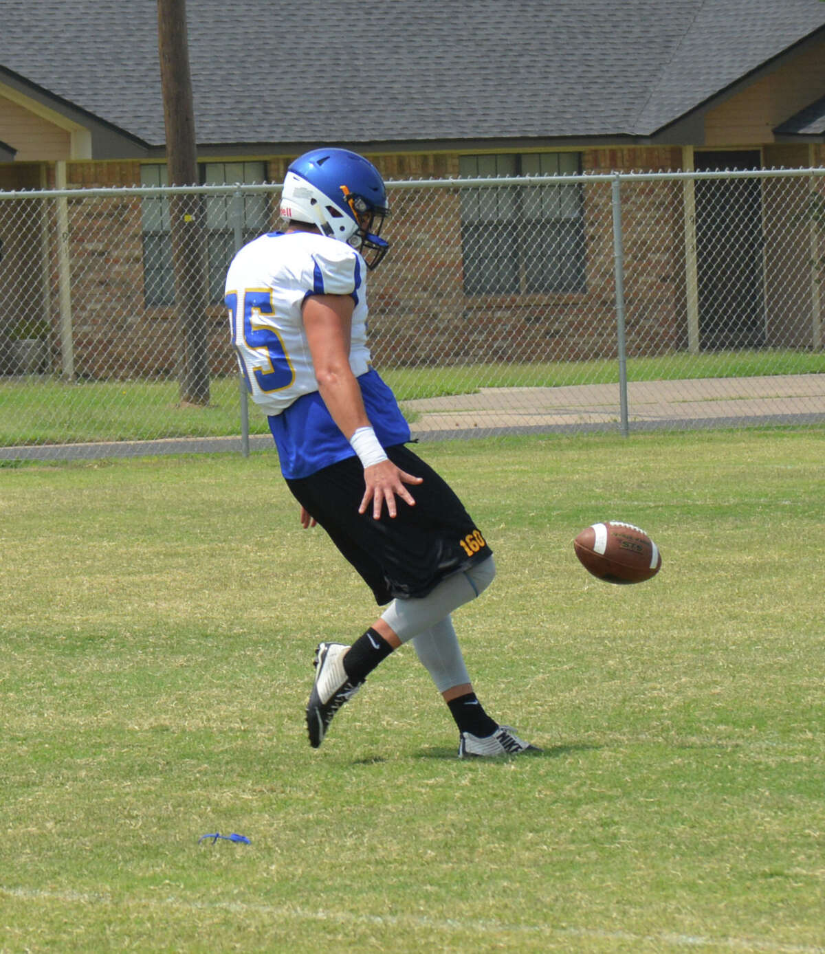 Aug. 20 Wayland Baptist Football Practice