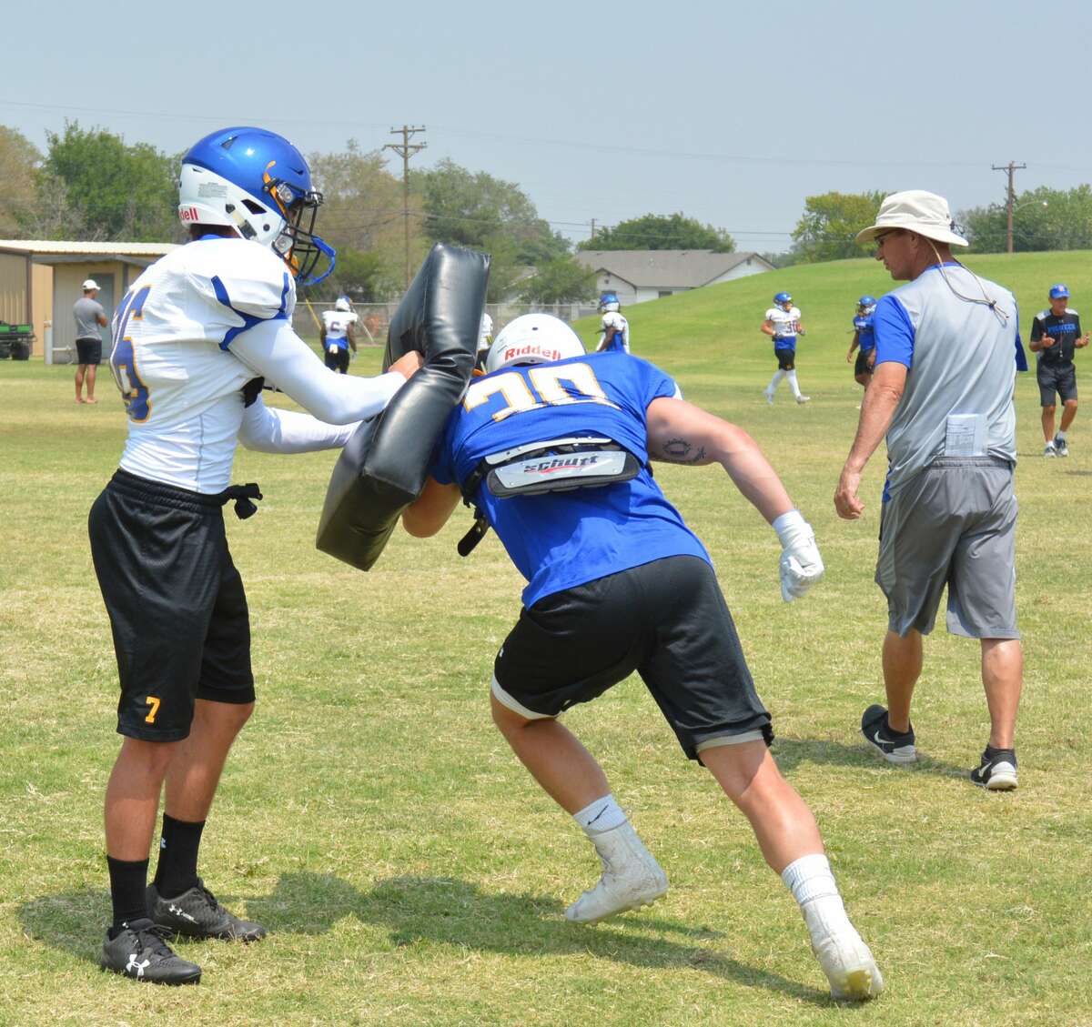Aug. 20 Wayland Baptist Football Practice