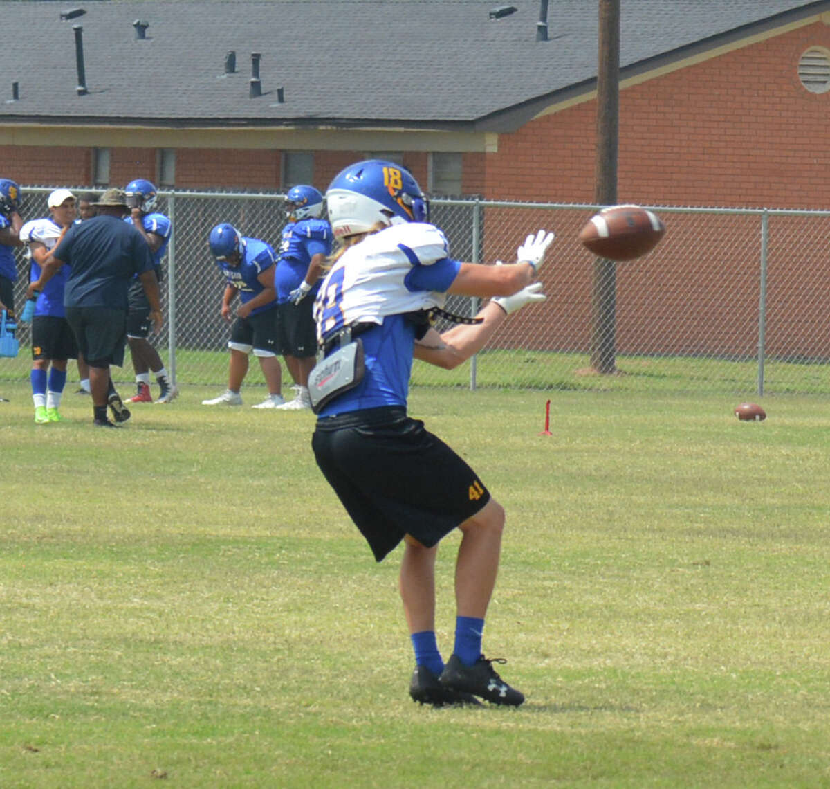 Aug. 20 Wayland Baptist Football Practice