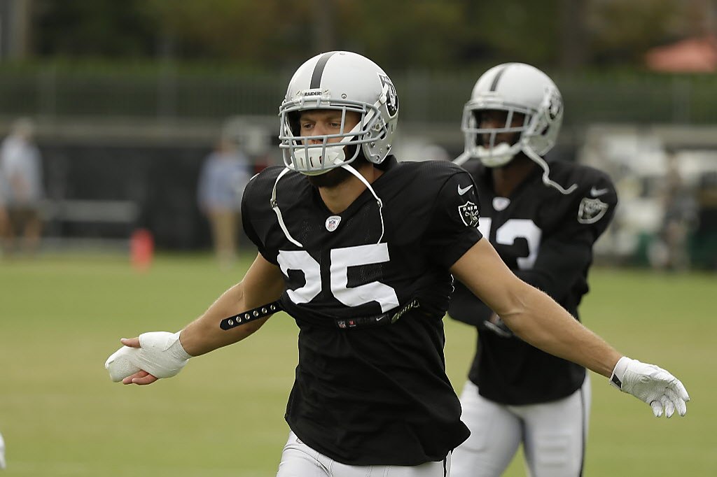 Raiders rookie defender Khalil Mack on track (w/video)