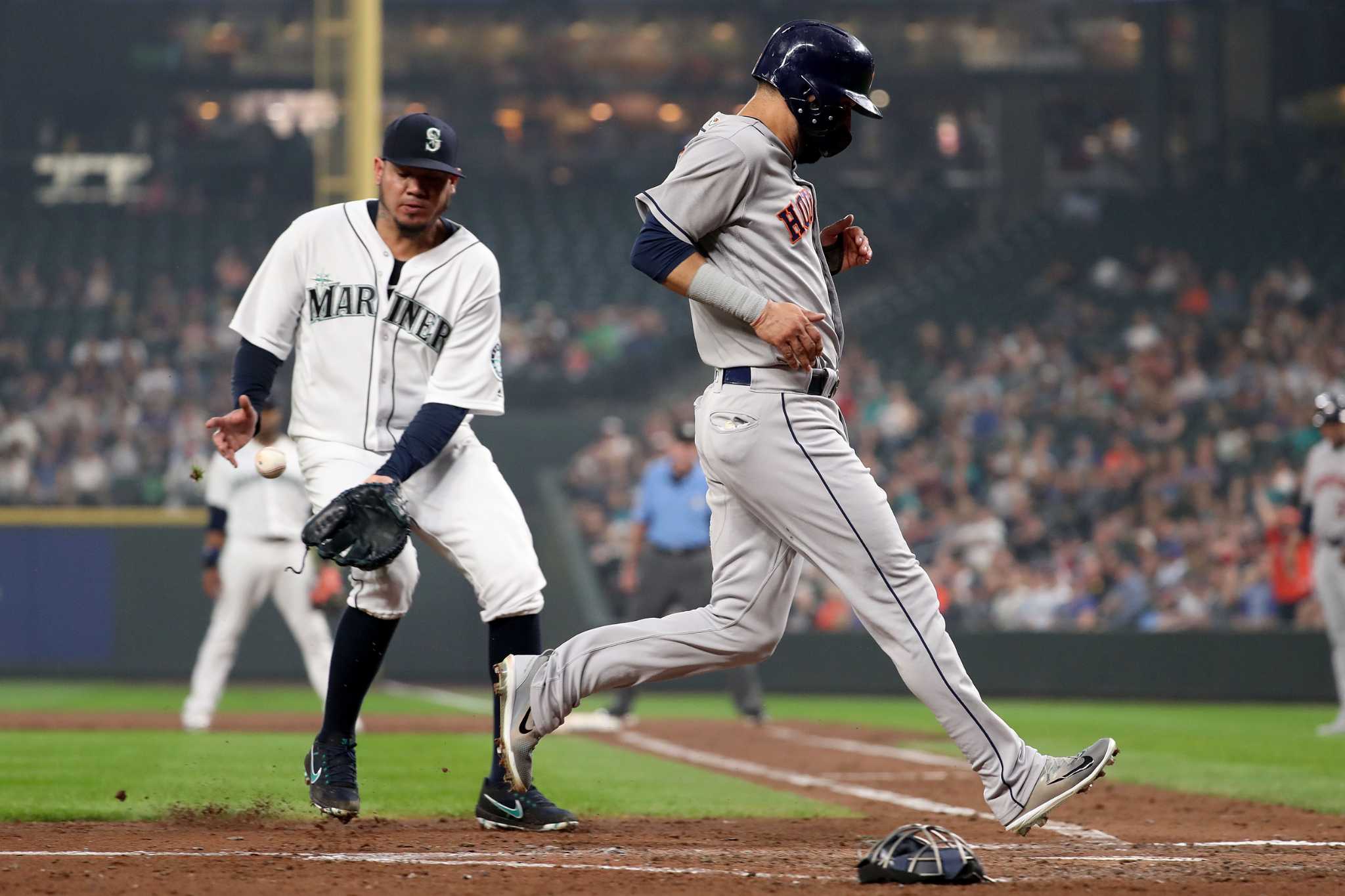 Robinson Cano and Kyle Seager drive in 3 RBI, Mariners roll Astros