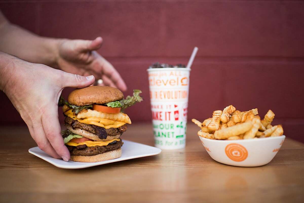 Next Level Burger, a plant-based burger chain originally from Bend, Ore., will open its first San Francisco location on Friday, August 24, 2018, in the Potrero Hill Whole Foods.
