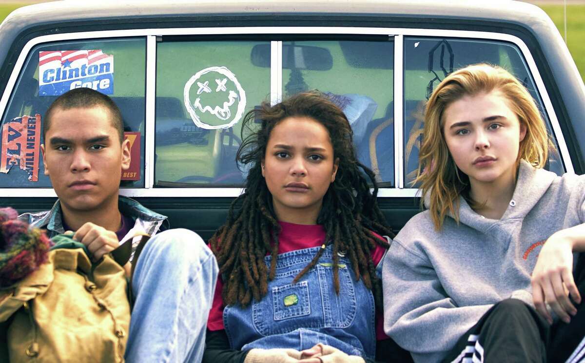 From left, Forrest Goodluck, Sasha Lane and Chloe Grace Moretz in “The Miseducation of Cameron Post.”