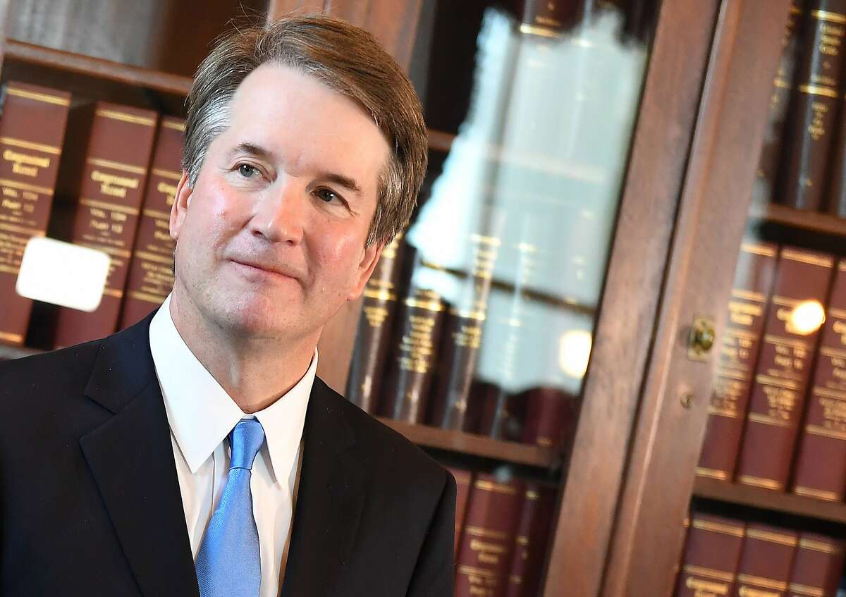 Senate Democrats want to know more about Brett Kavanaugh's role as a source during the probe of President Bill Clinton. MUST CREDIT: Washington Post photo by Matt McClain