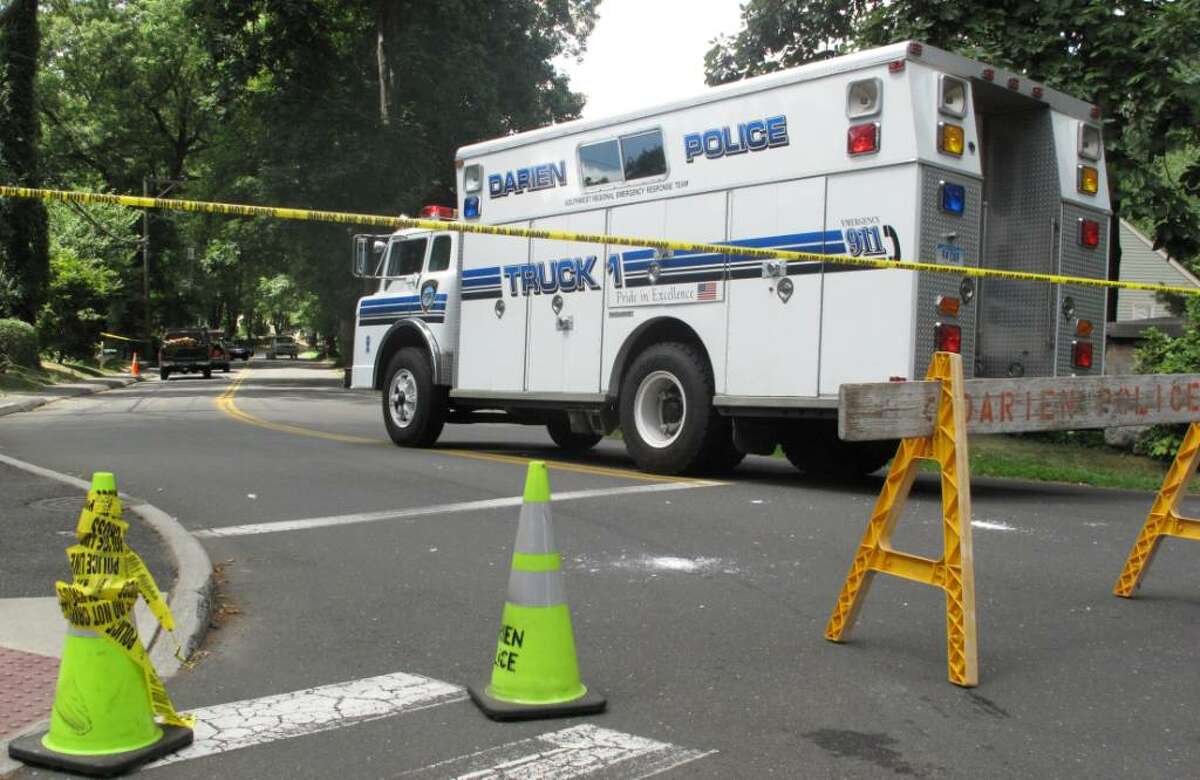A Darien resident was killed when he drove his car through an unoccupied bedroom of a home, hit a tree and into another house on Hollow Tree Ridge Road in Darien at approximately 1:30 a.m. on Sunday, July 11, 2010.