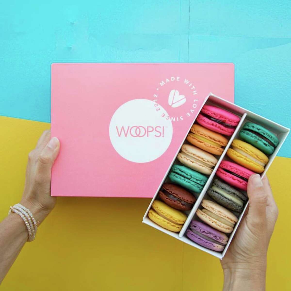 Woops!, a New York-based bakery specializing in macarons and other international pastries, has opened in Laredo.