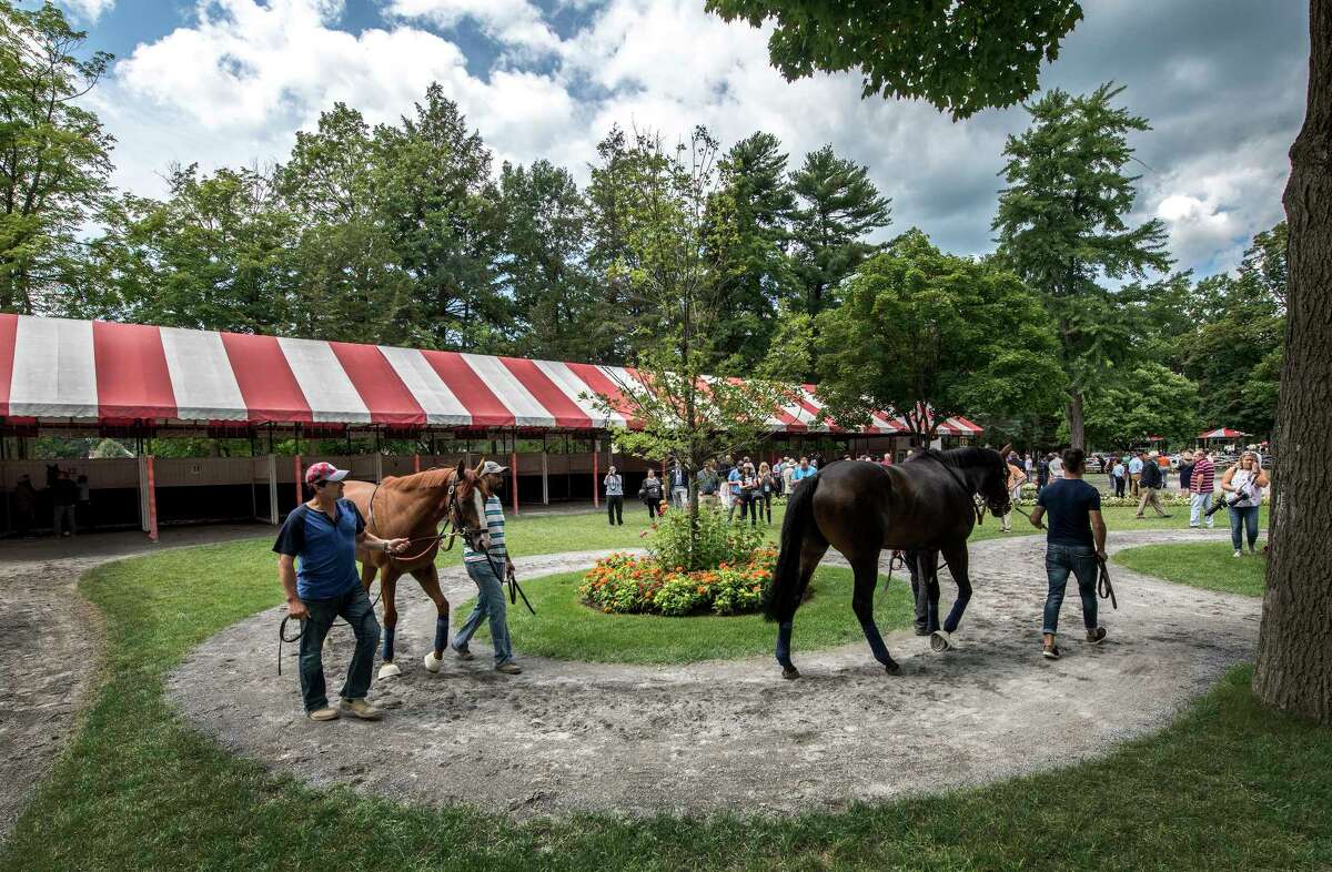 Saratoga Race Course is Chad Brown's house