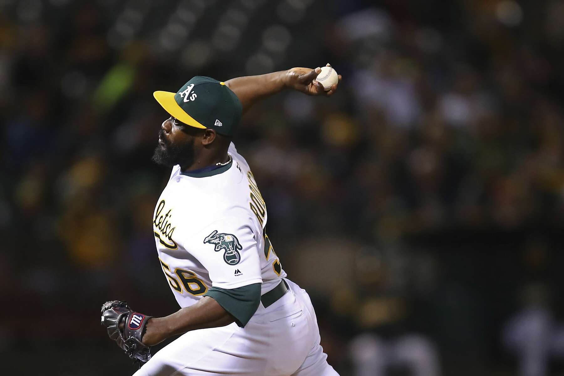 Fernando Rodney arrives to A's ready to pitch in any role