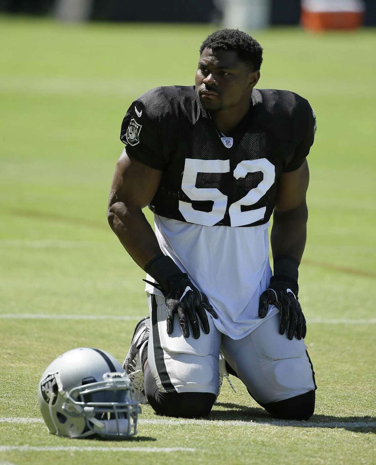 Watch: Raiders All Pro Khalil Mack's high school Westwood retires