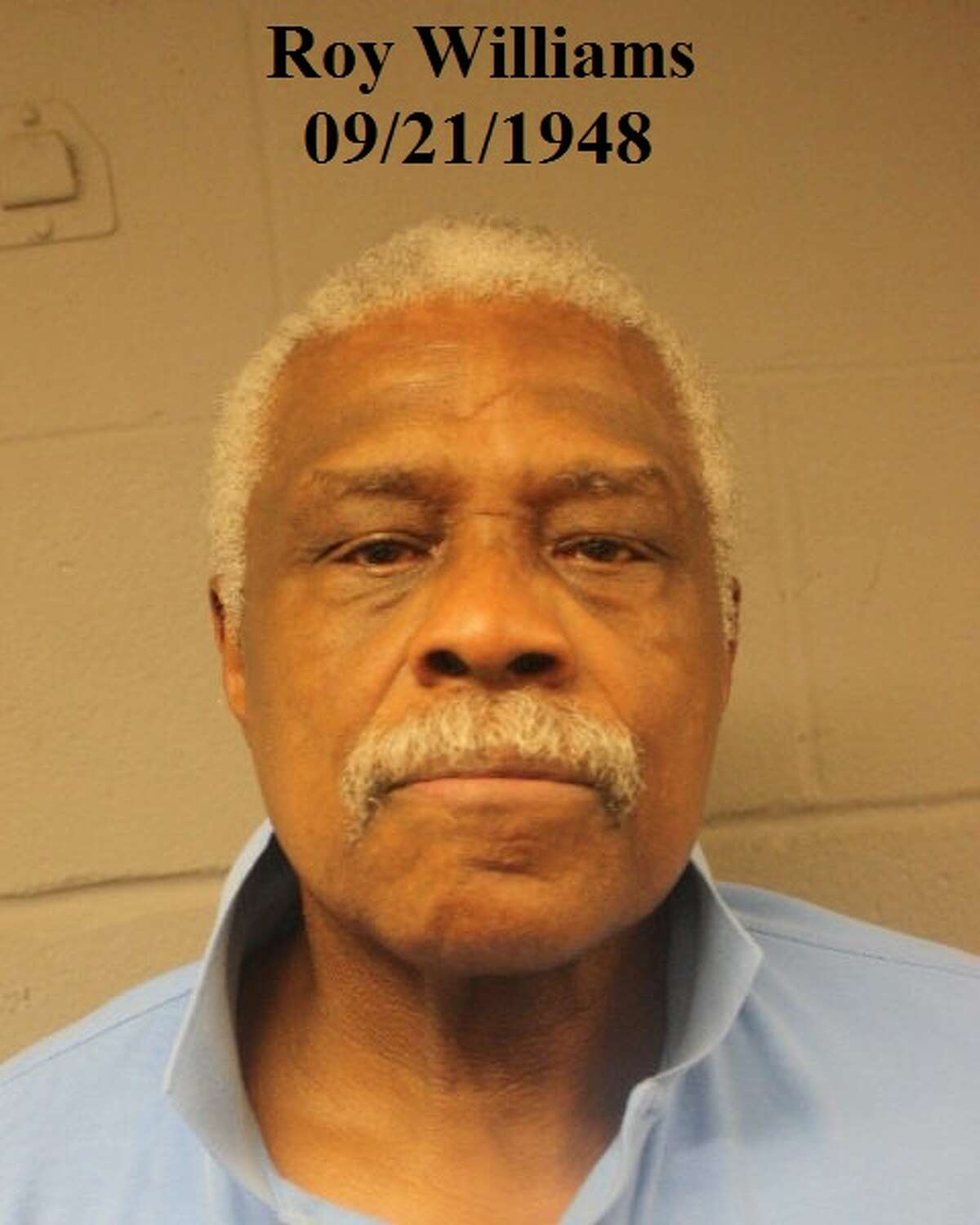 Roy L. Williams, 69, is charged with misdemeanor prostitution in Harris County.