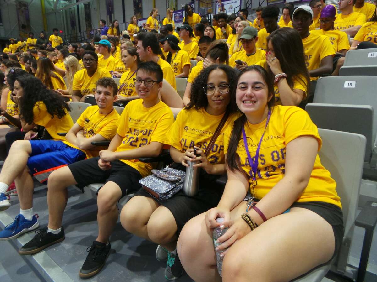 Were you Seen at University at Albany’s move-in day and Opening Convocation ceremony for new students on Thursday, Aug. 23 and Friday, Aug. 24, 2018?