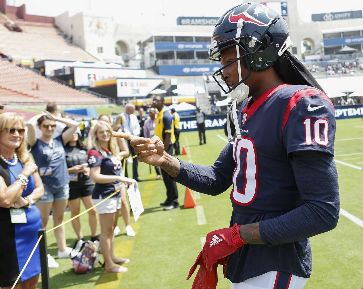 DeAndre Hopkins, receiver 2018 base salary: $12.5 million Contract: 5 years, $81 million ($49 million guaranteed) Contract up after the 2022 season.