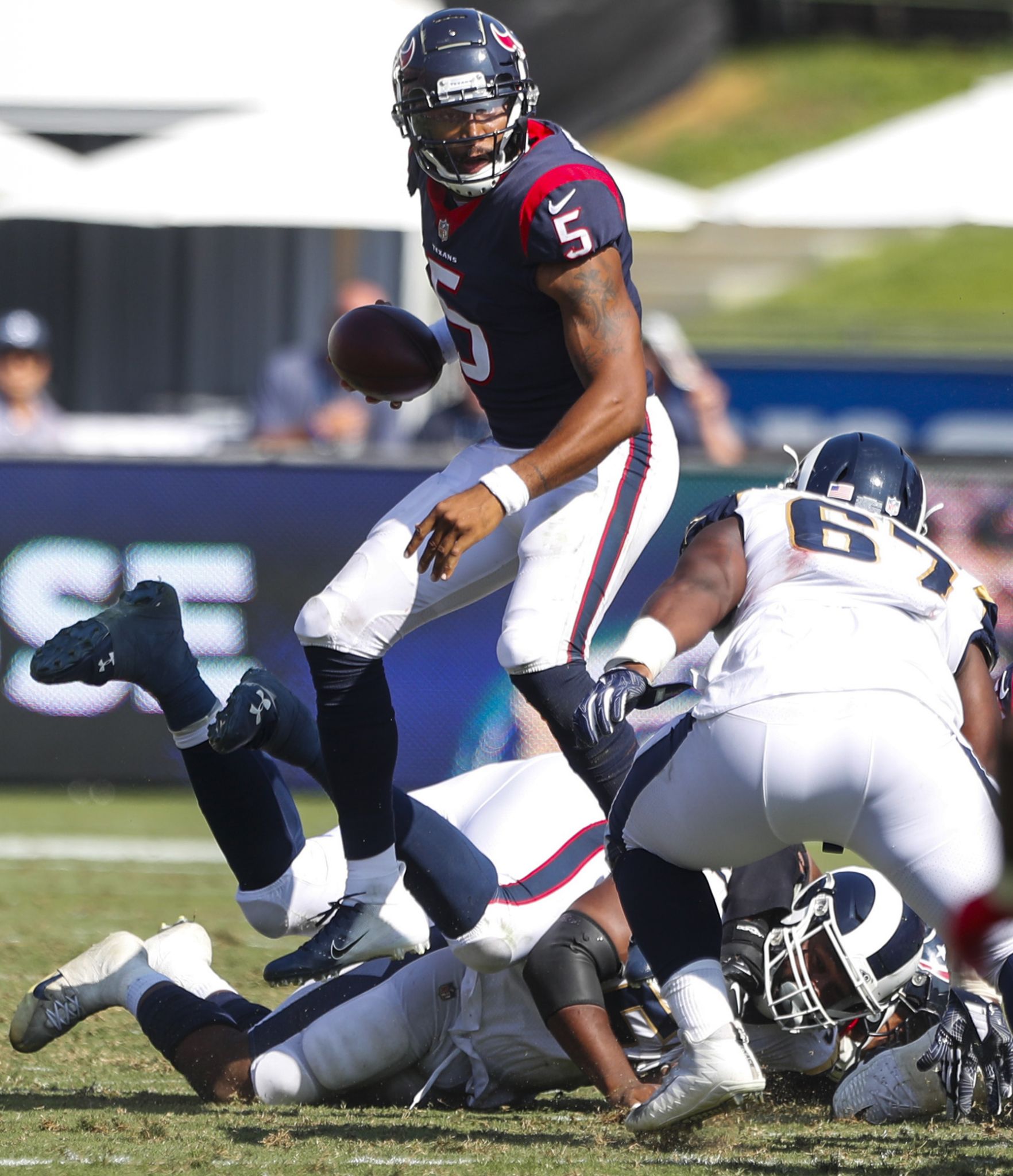 Tyrann Mathieu makes Texans preseason debut