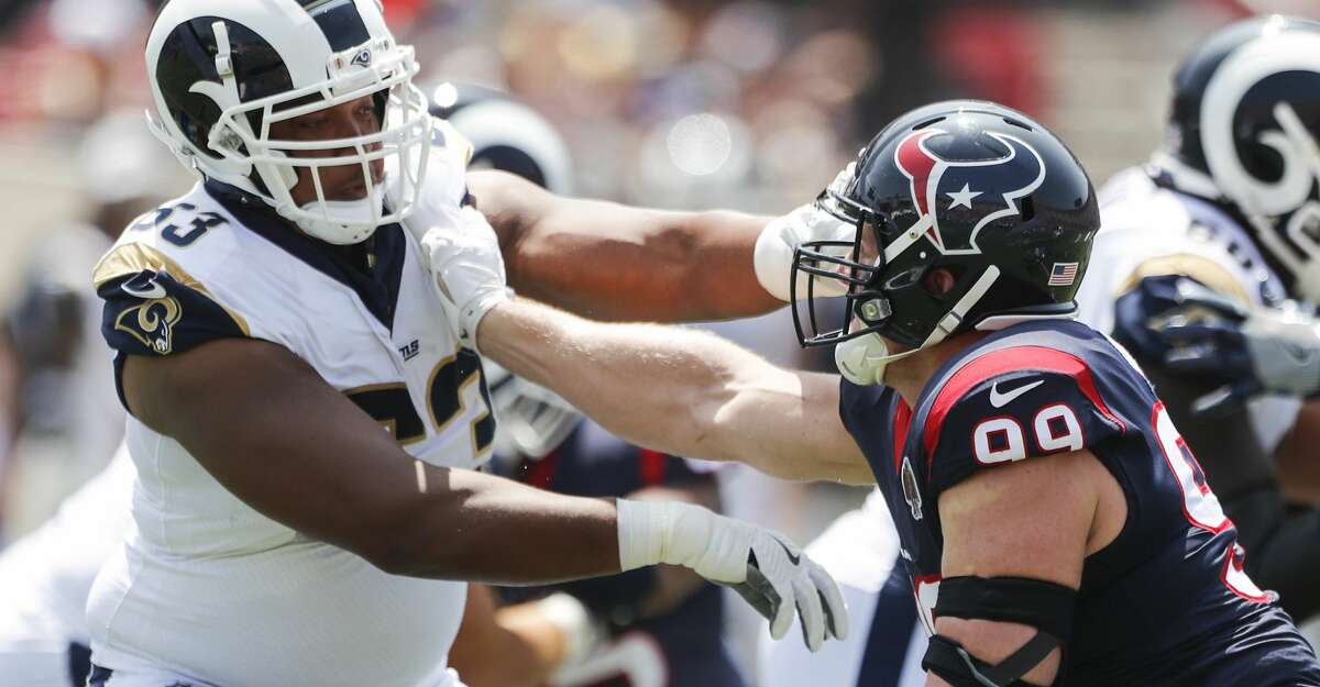 Texans' J.J. Watt makes successful return against Rams