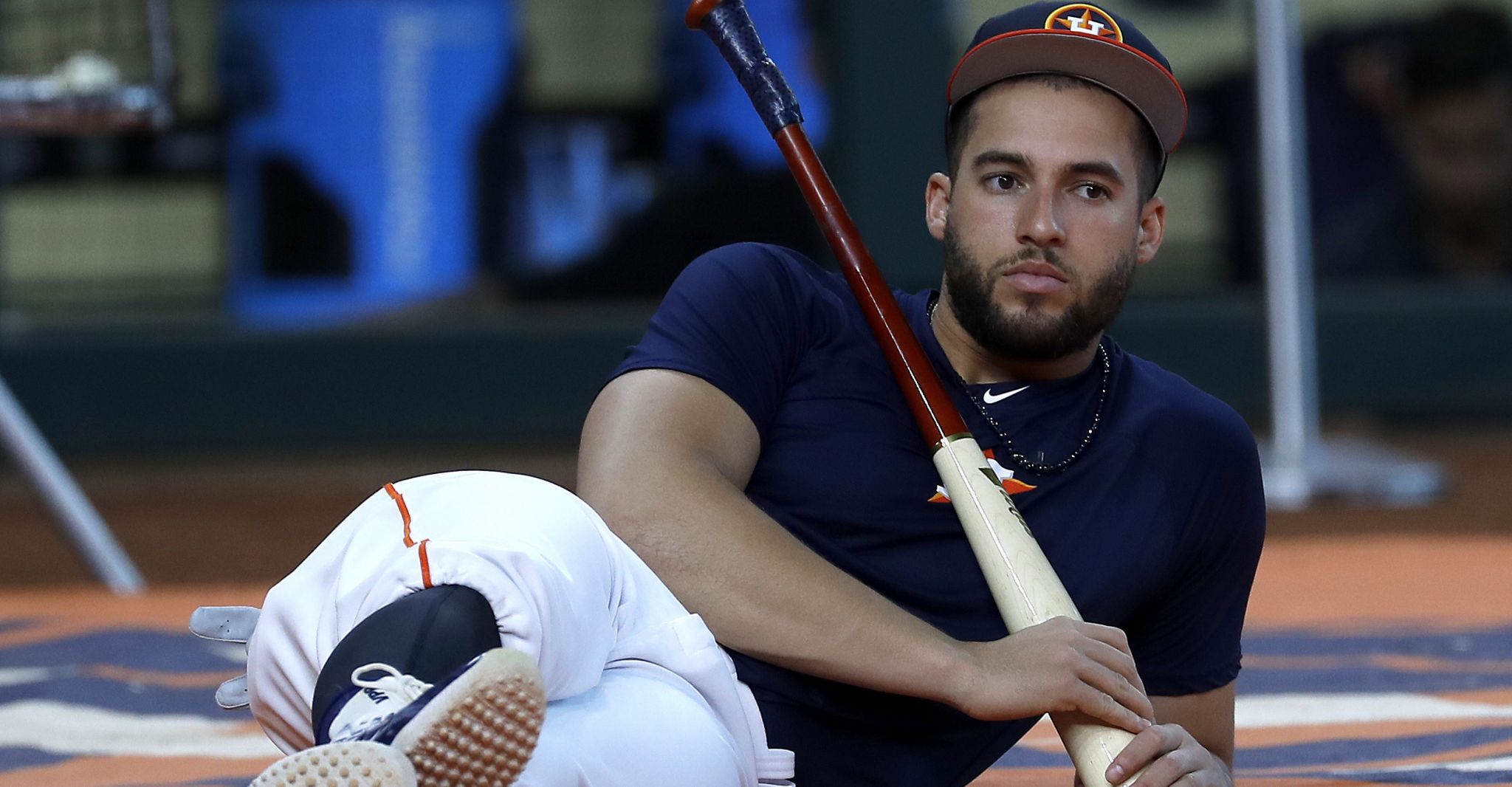 george springer batting gloves