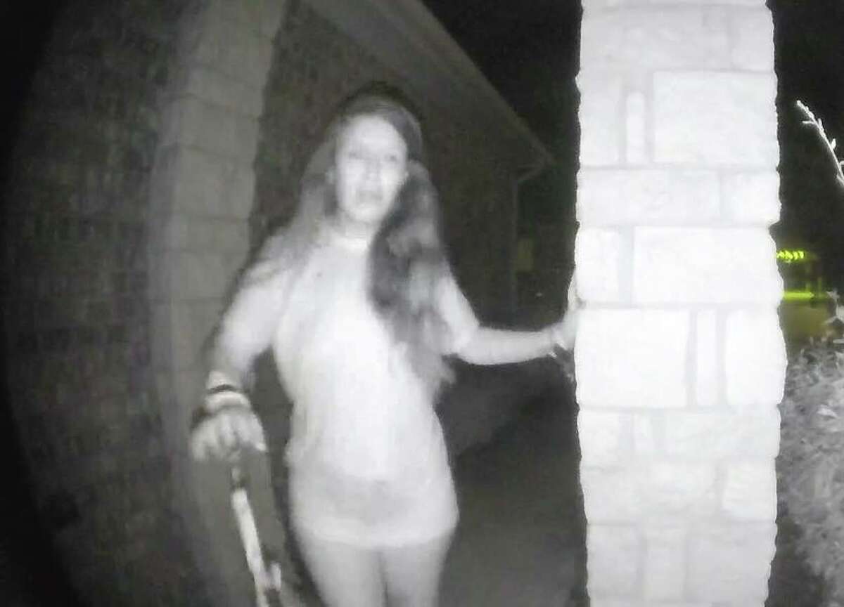 Authorities are seeking the identity of a woman who rang a doorbell early Friday morning in Montgomery County.