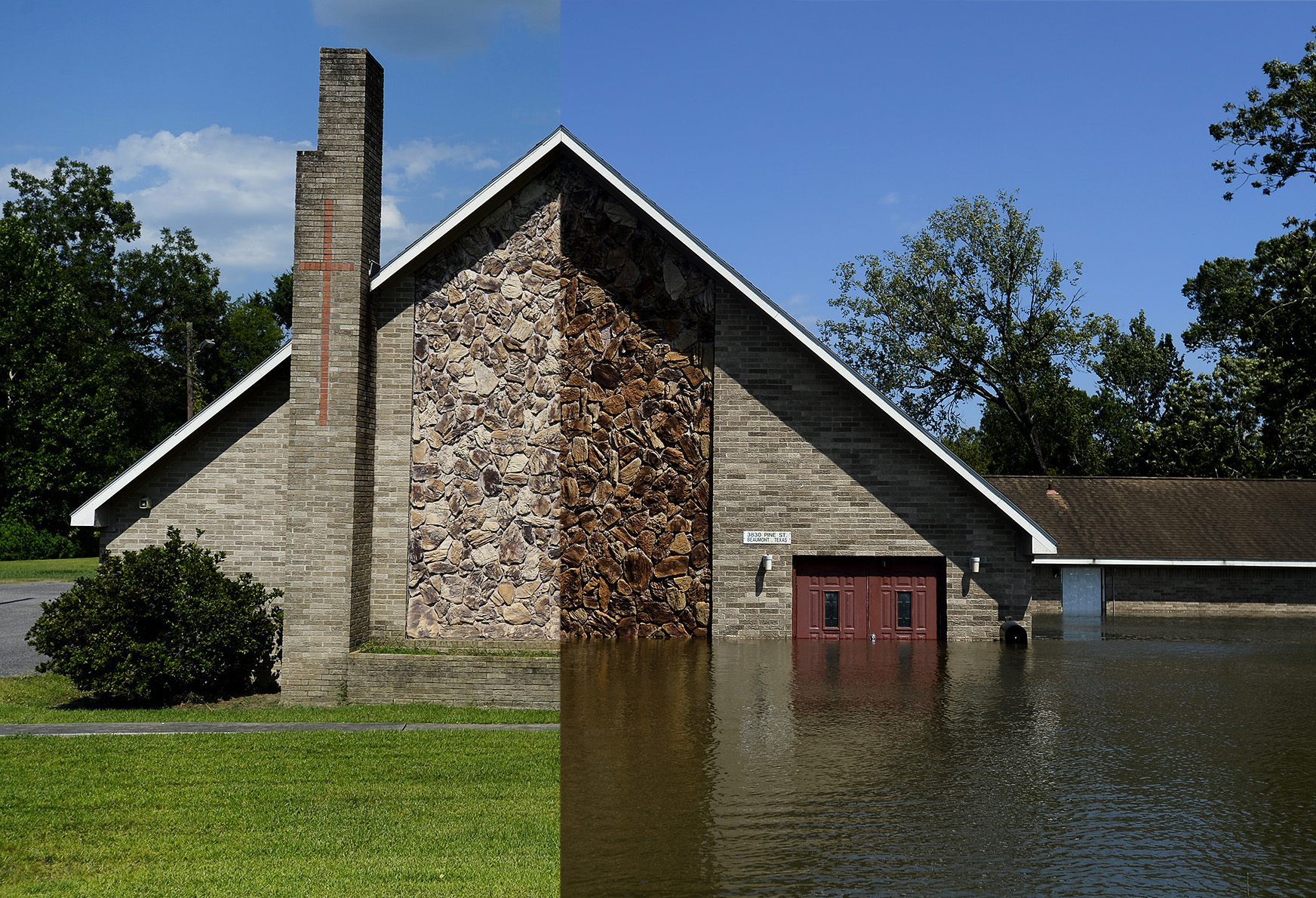 Then and Now: Photos of Harvey