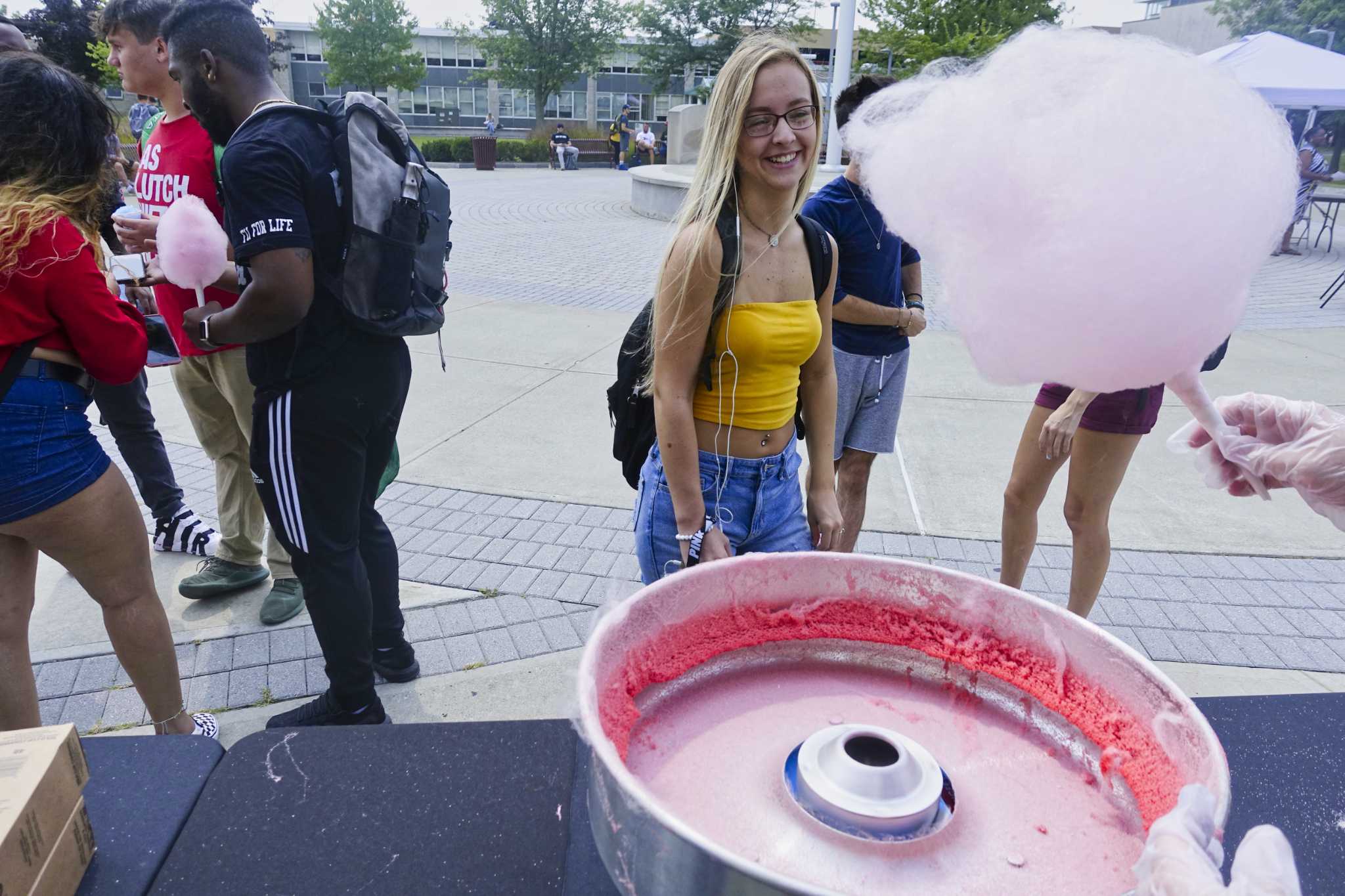 Photos First day of classes at HVCC