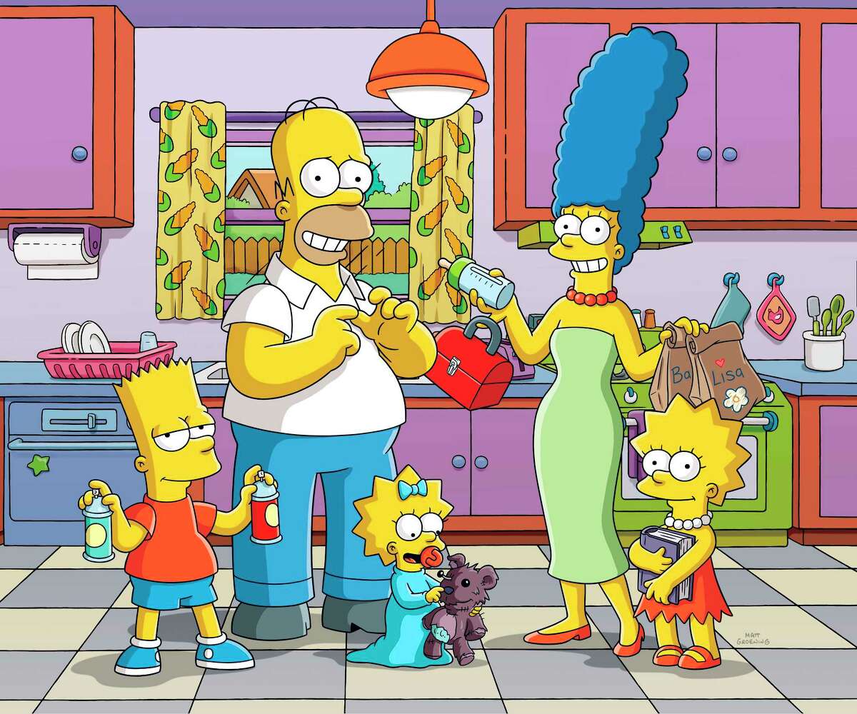 The Simpsons mock upstate New York