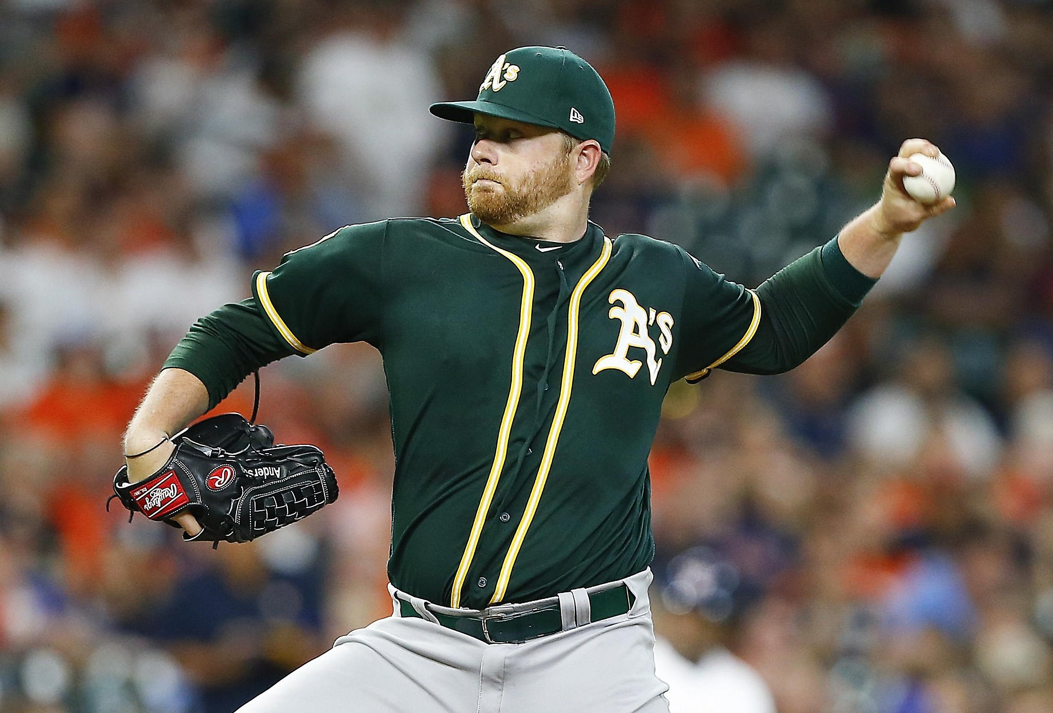 Brett Anderson latest A’s starter to land on DL; forearm strain ...