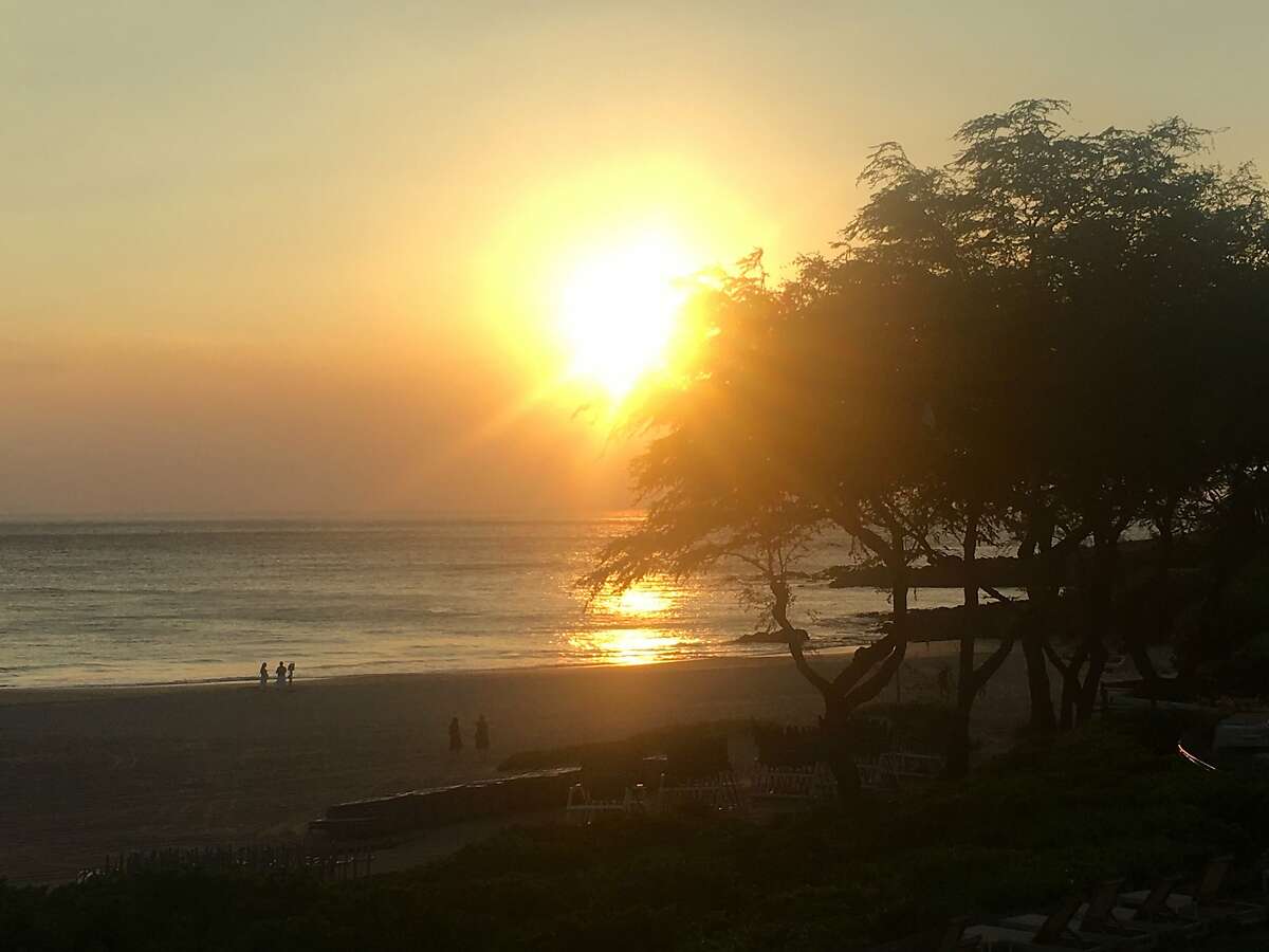 Sunset views are a highlight at Westin Hapuna Beach Resort.