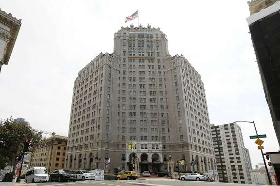 The Intercontinental Mark Hopkins is seen on Monday, August 27, 2018 in San Francisco, Calif.